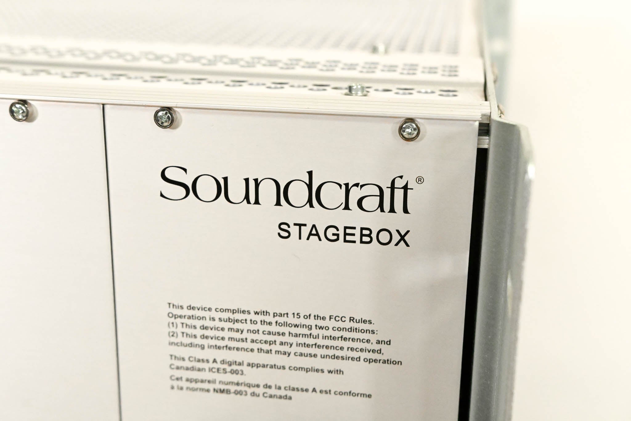 Soundcraft Vi6 Console w/ Local Rack and Stage Boxes