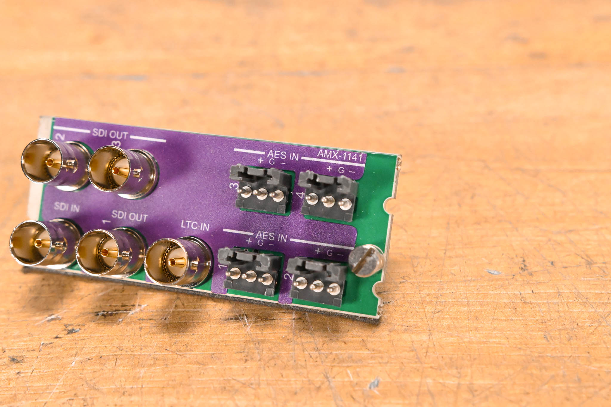 Miranda AMX-1141 Rear I/O Module for Densité Frame