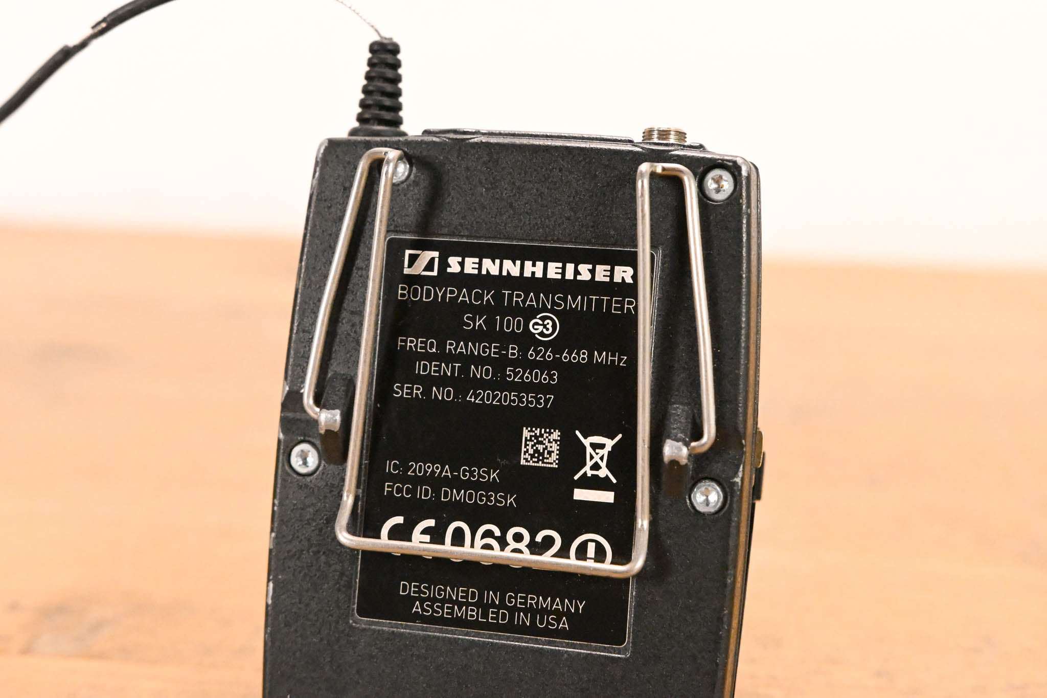 Sennheiser EM 100 G2 Receiver w/ SK 100 G3 Bodypack - B Range (NO PSU)