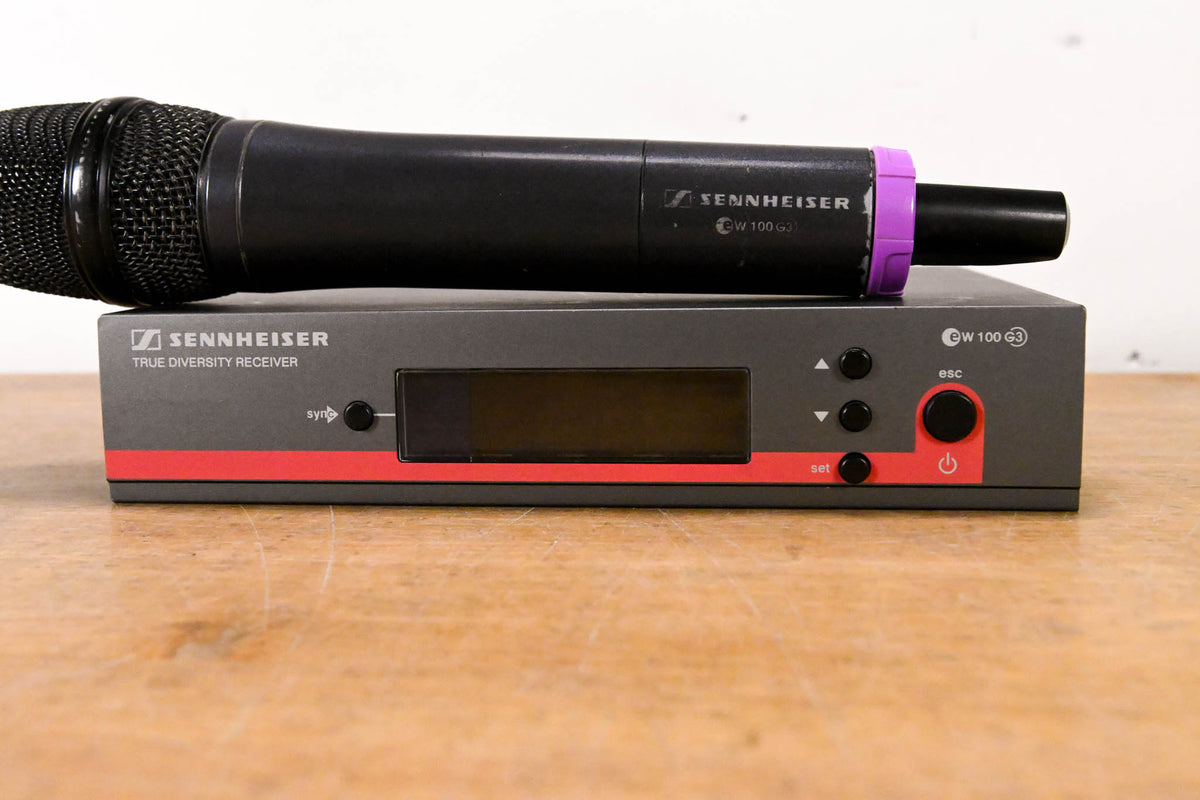 Sennheiser ew 100 G3 Handheld Wireless System A Range - NO POWER SUPPLY