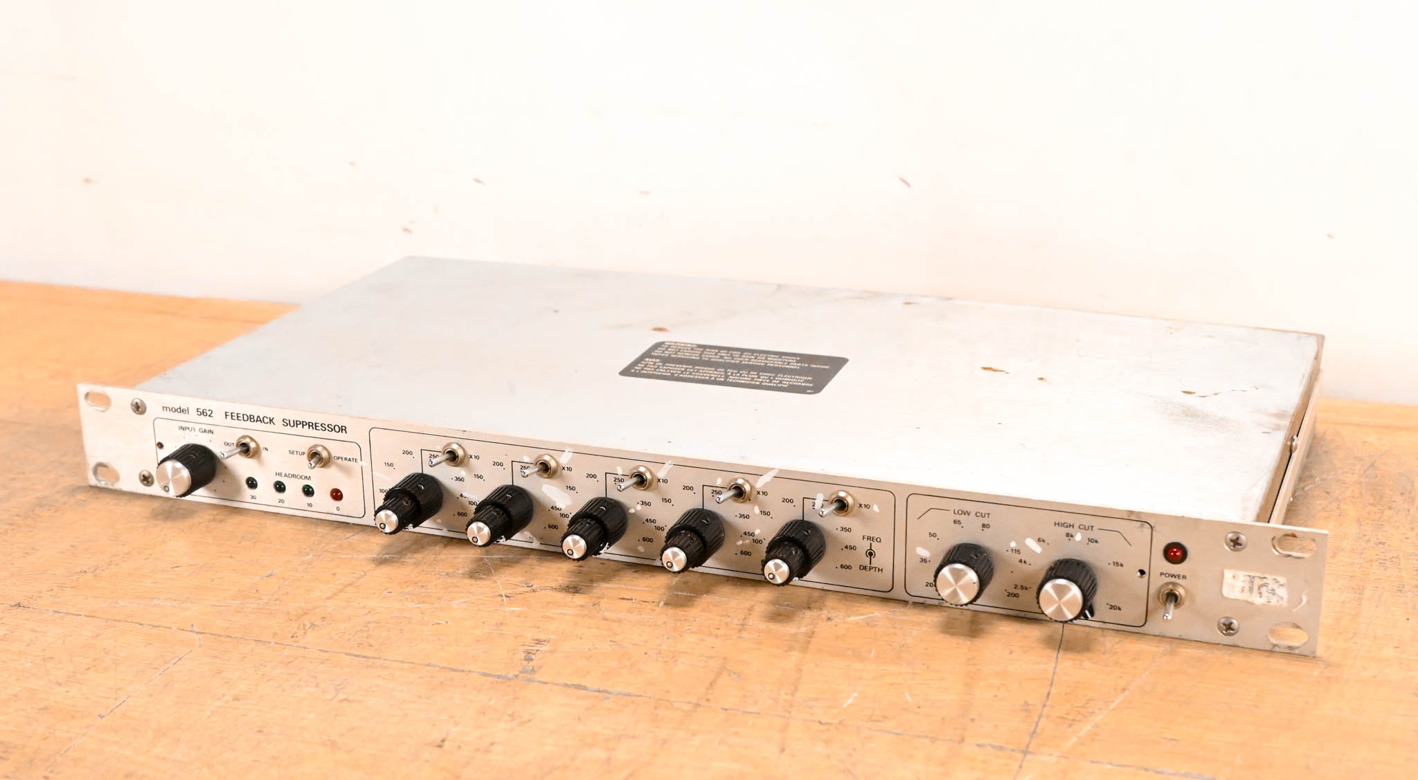 UREI Model 562 Feedback Supressor