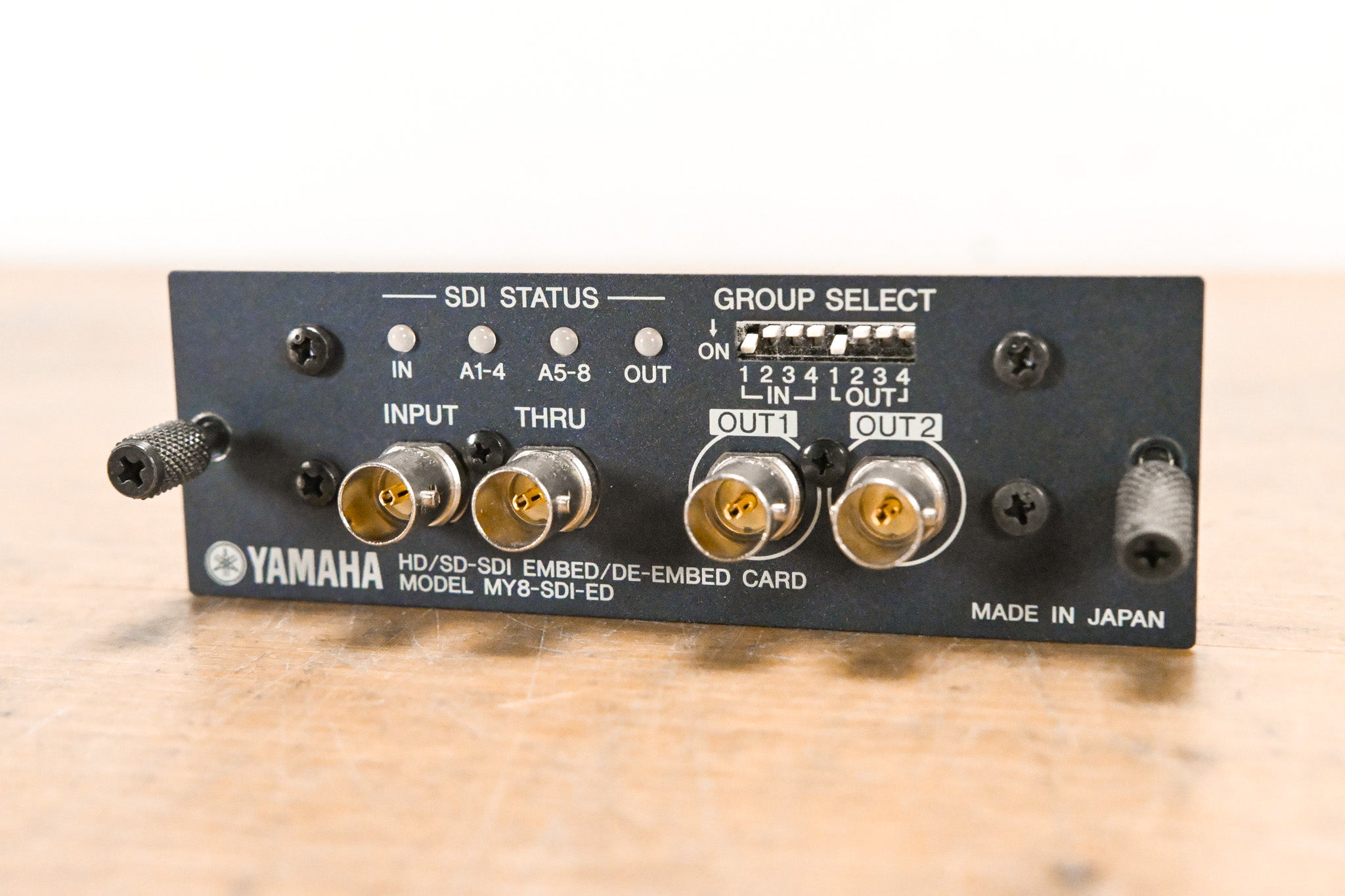 Yamaha MY8-SDI-ED HD/SD-SDI Embed/De-Embed Card