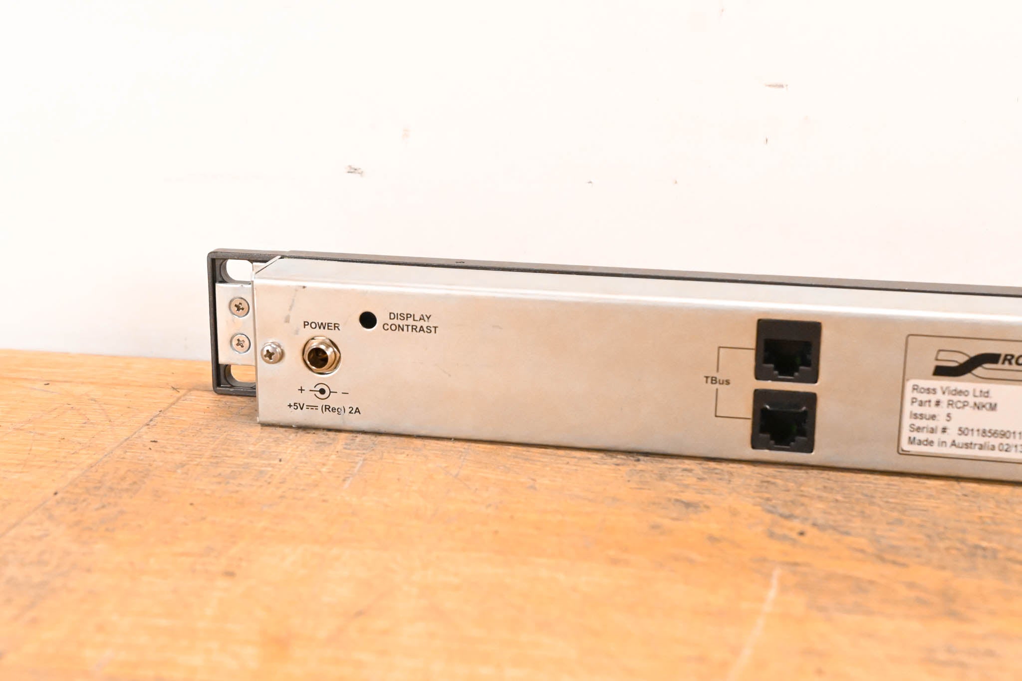 Ross RCP-NKM 1RU Remote Control Panel (NO POWER SUPPLY)