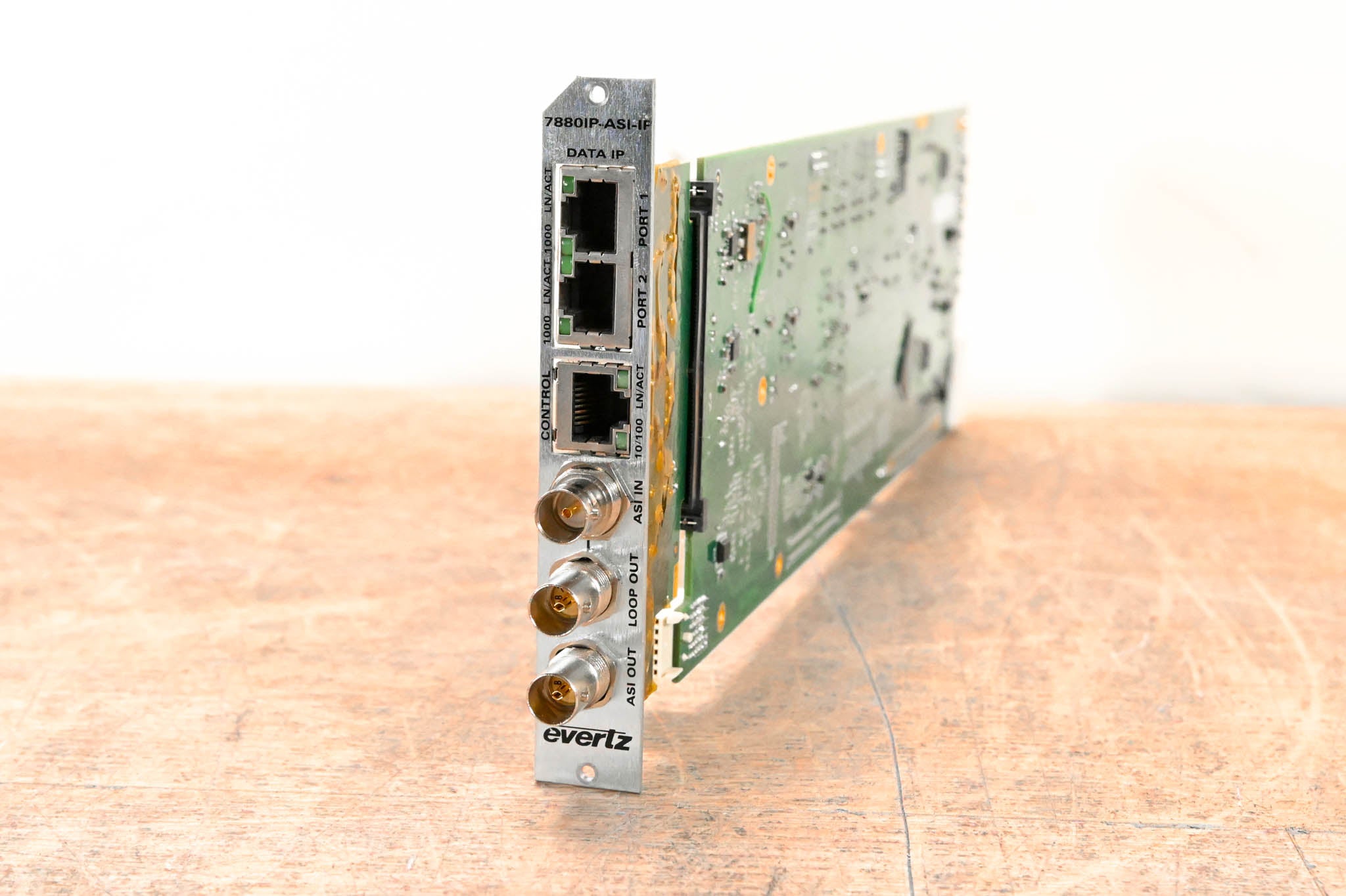 Evertz 7880IP-ASI-IP ASI/SDI IP Encapsulator for 7700/7800 Multiframe