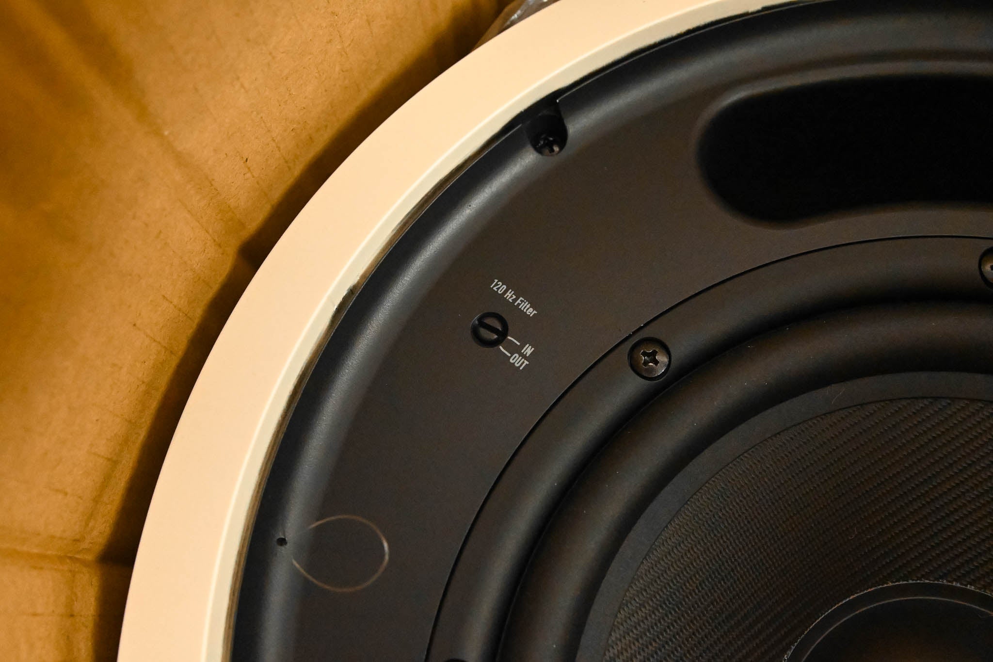 QSC AD-C81Tw Ceiling Mount 8" Subwoofer (PAIR)