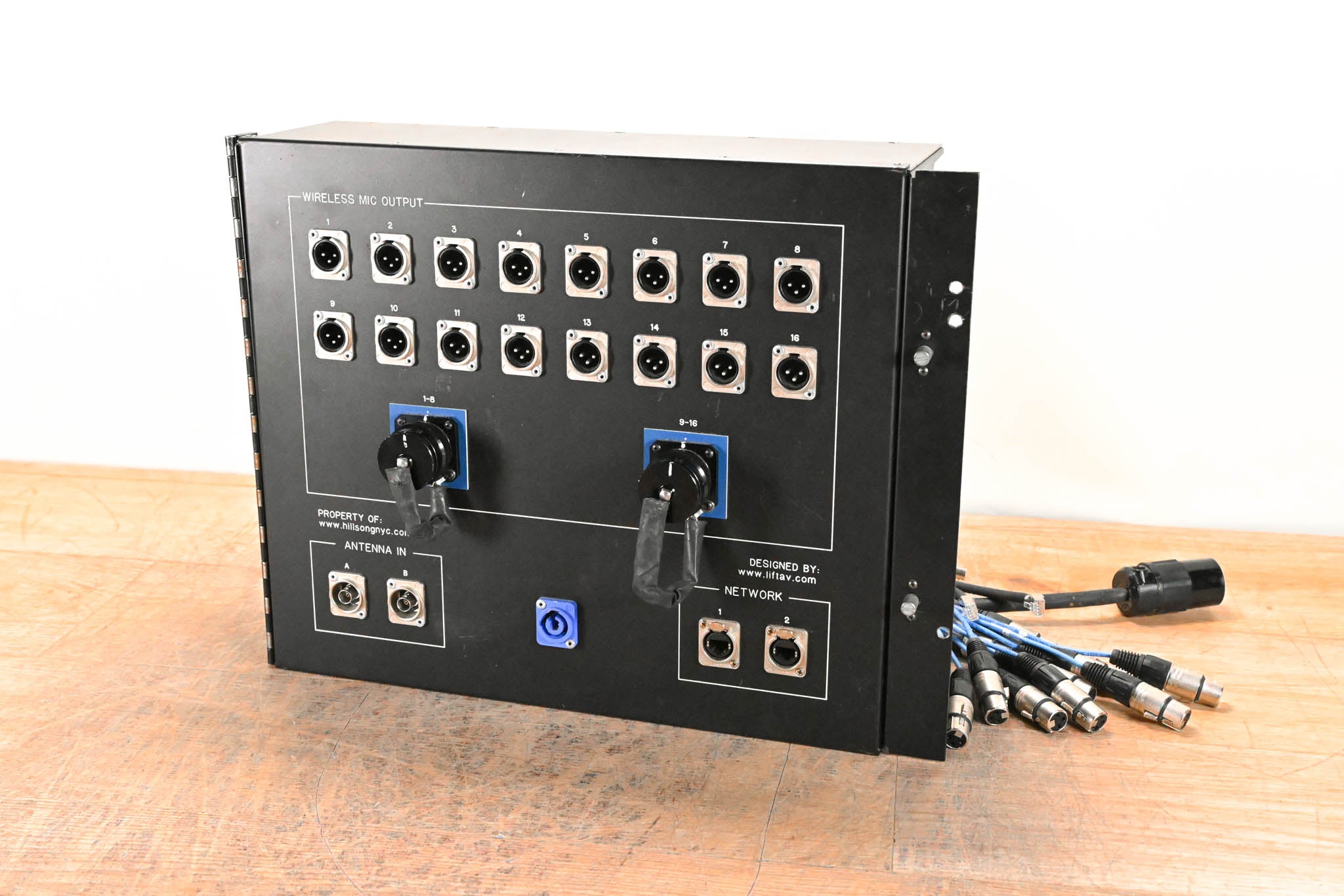 Lift AV Wireless Mic Output Panel (Custom)