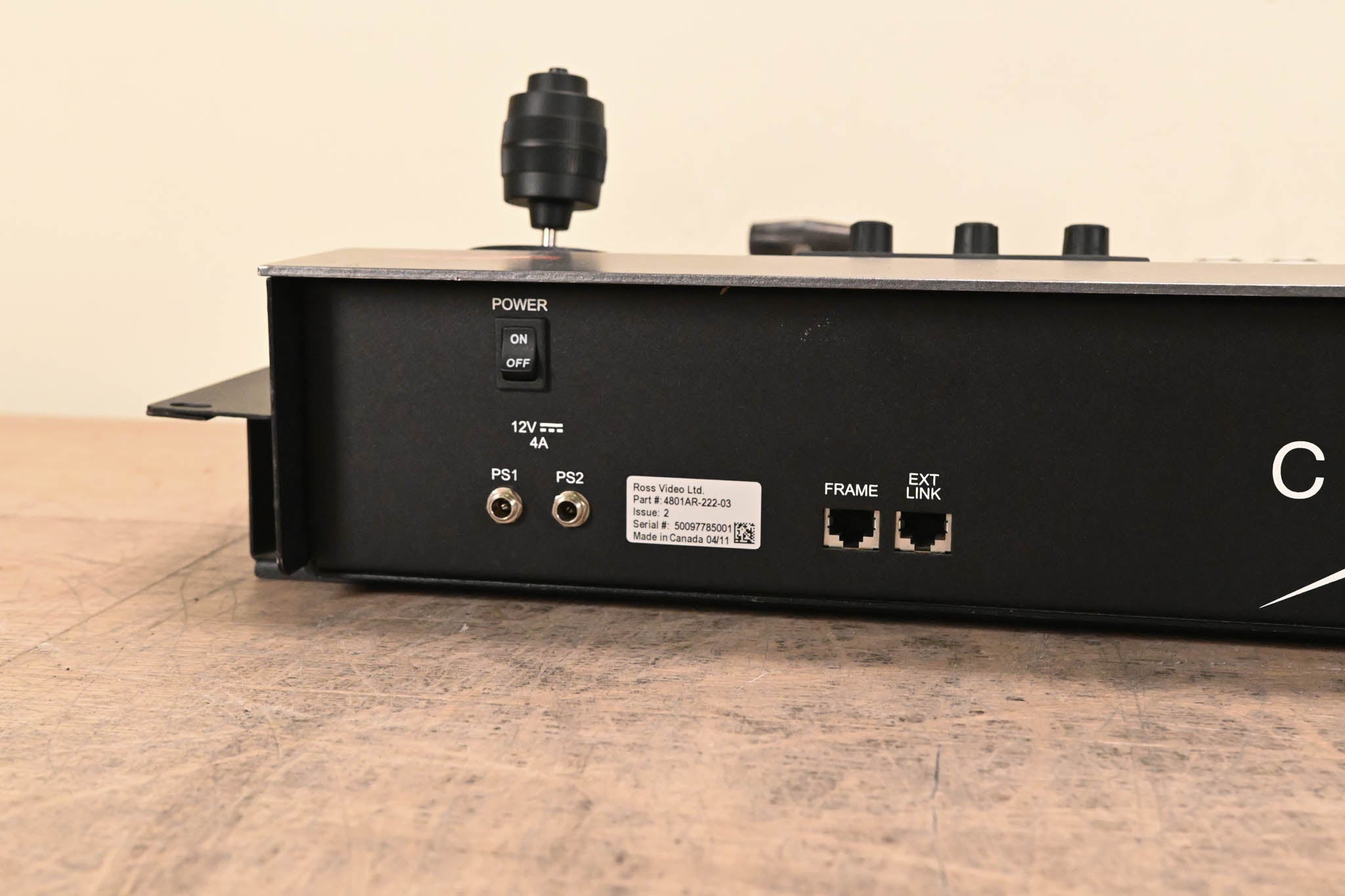 Ross 4801AR-222-03 CrossOver Control Panel (NO POWER SUPPLY)
