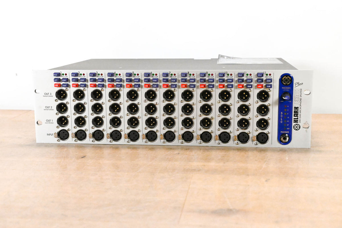 Klark Teknik DN1248+ Microphone Splitter