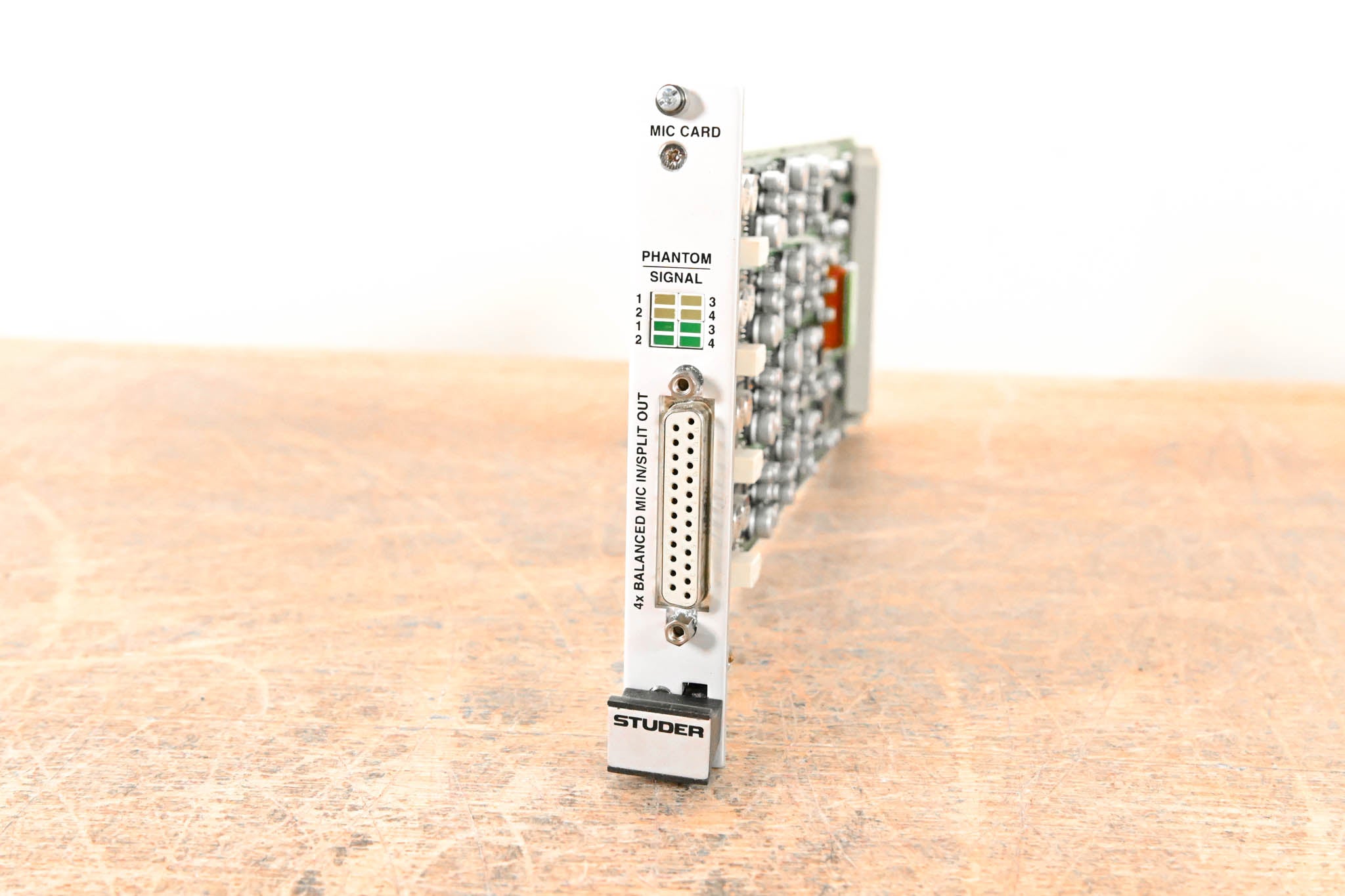 Studer Mic/Line In Card for D21m Modular I/O System