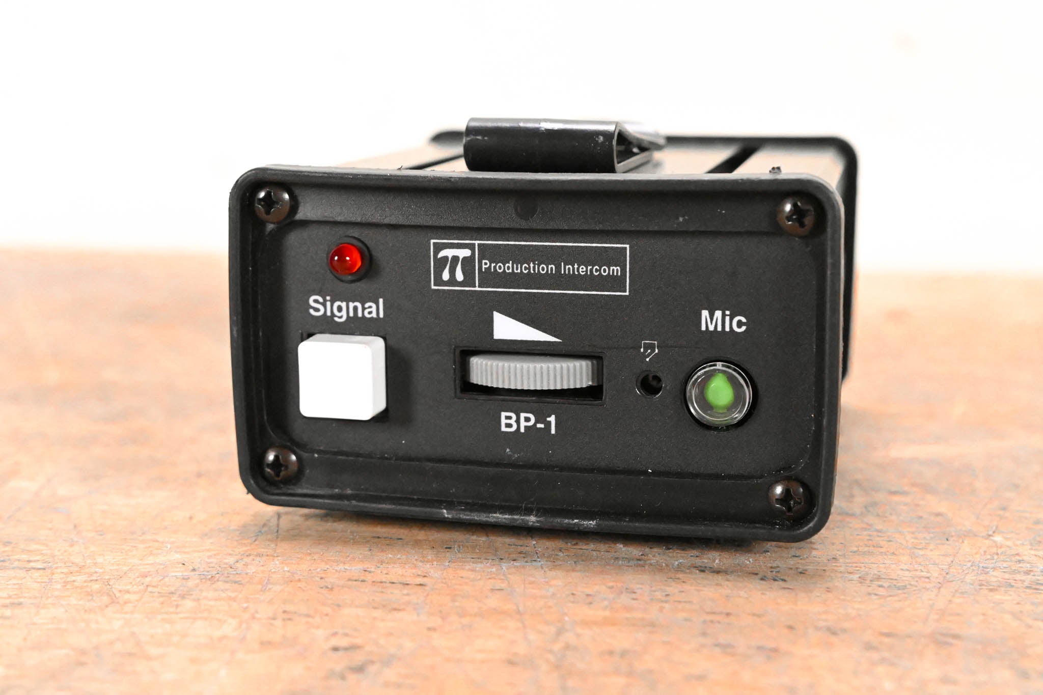 Production Intercom BP-1 Single-Circuit Headset Station Belt Pack