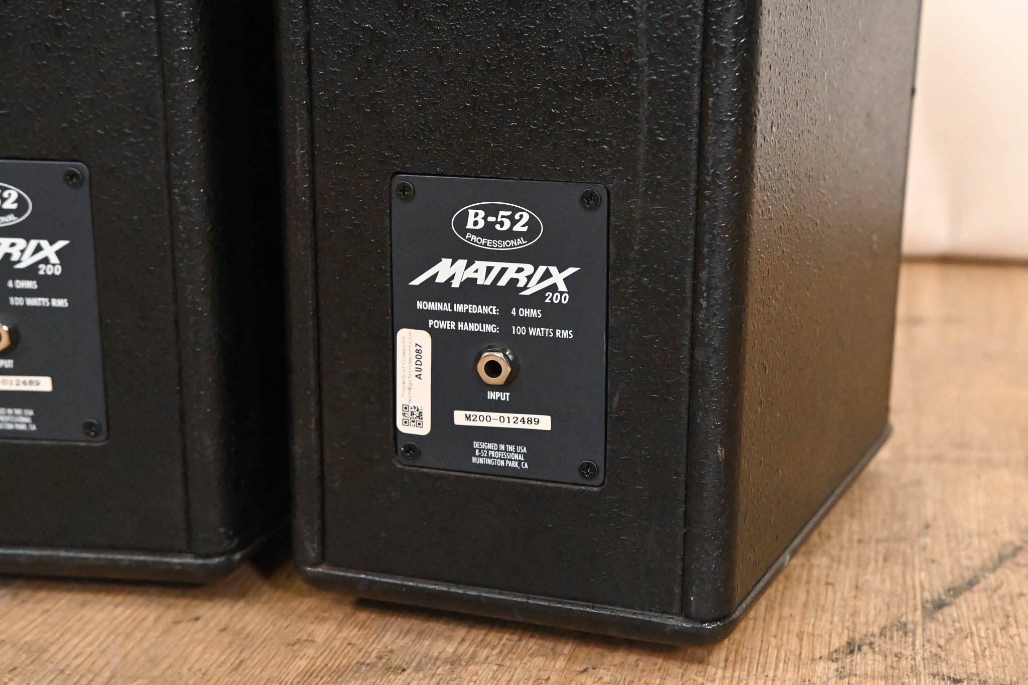 B-52 Matrix 200 Passive PA Speaker (PAIR)
