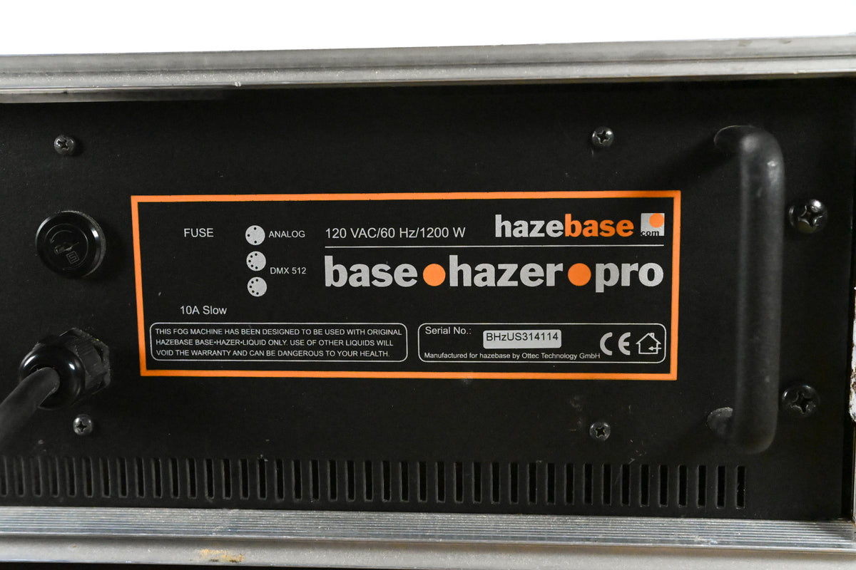 HazeBase Base Hazer Pro Water-Based Haze Machine