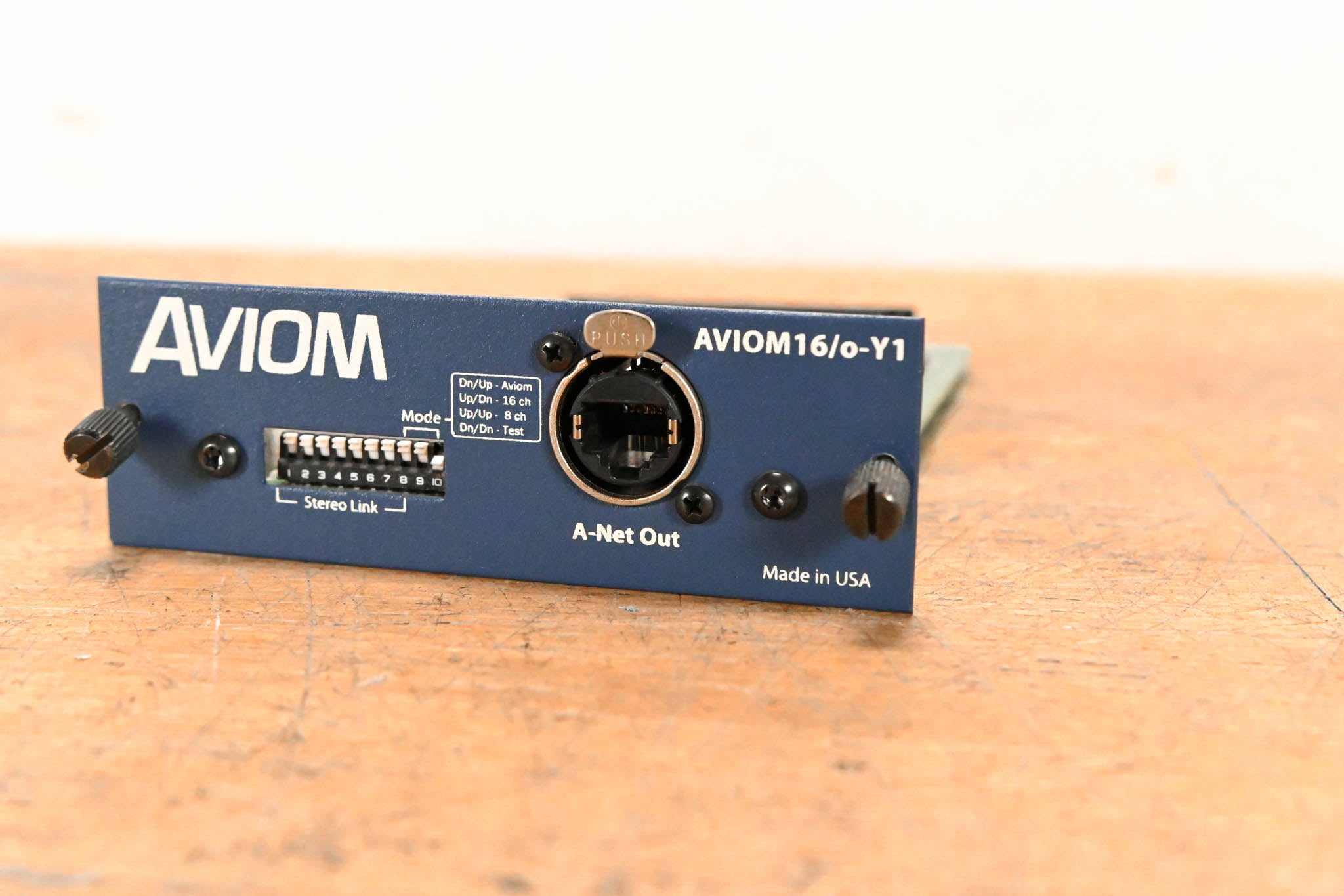 Aviom 16/o-Y1 A-Net Card for Yamaha Digital Products
