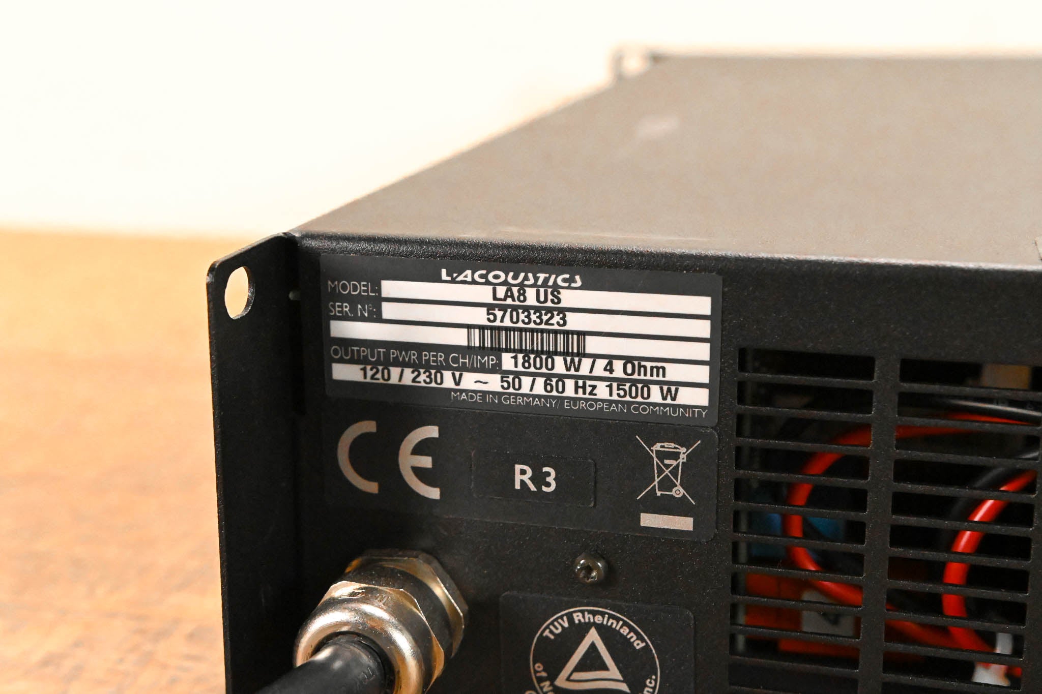 L-Acoustics LA8 US Four-Channel Amplified Controller