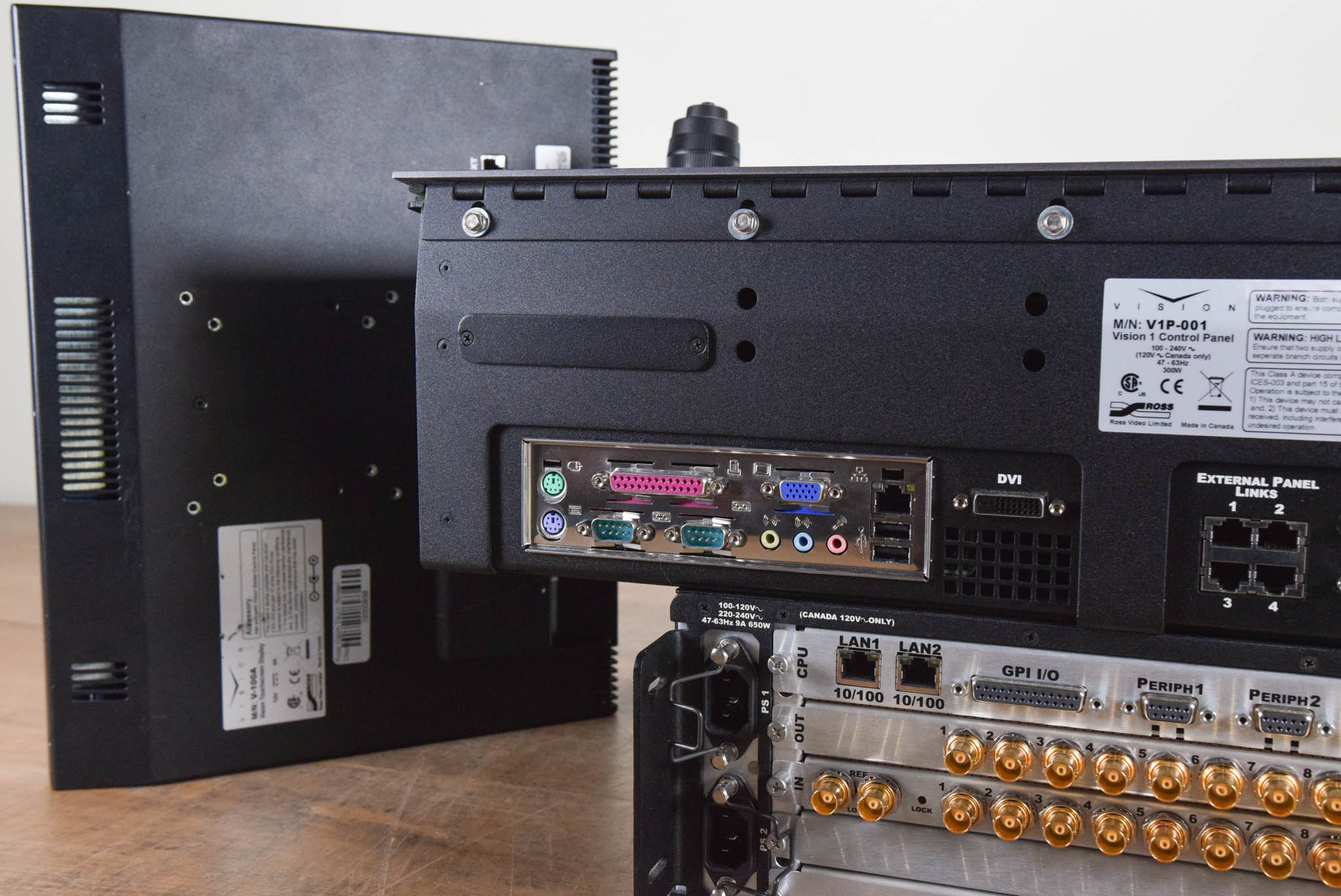 Ross Vision QMD 1 M/E Video Switcher with Vision 1 Panel