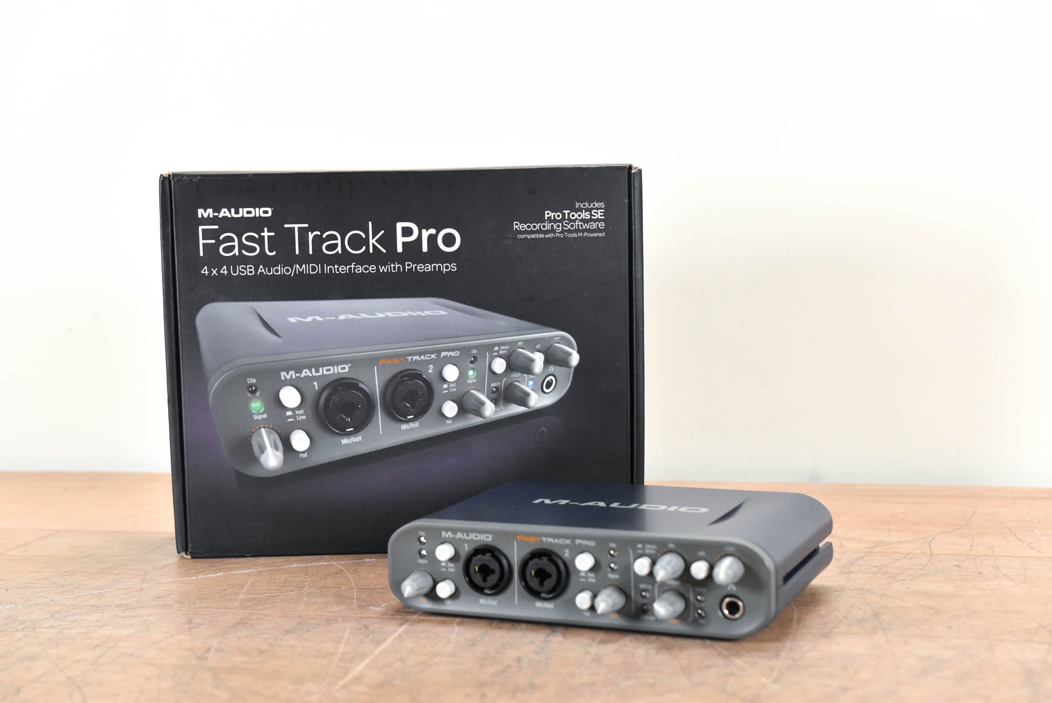 M-Audio Fast Track Pro Mobile 4x4 USB Audio/MIDI Interface