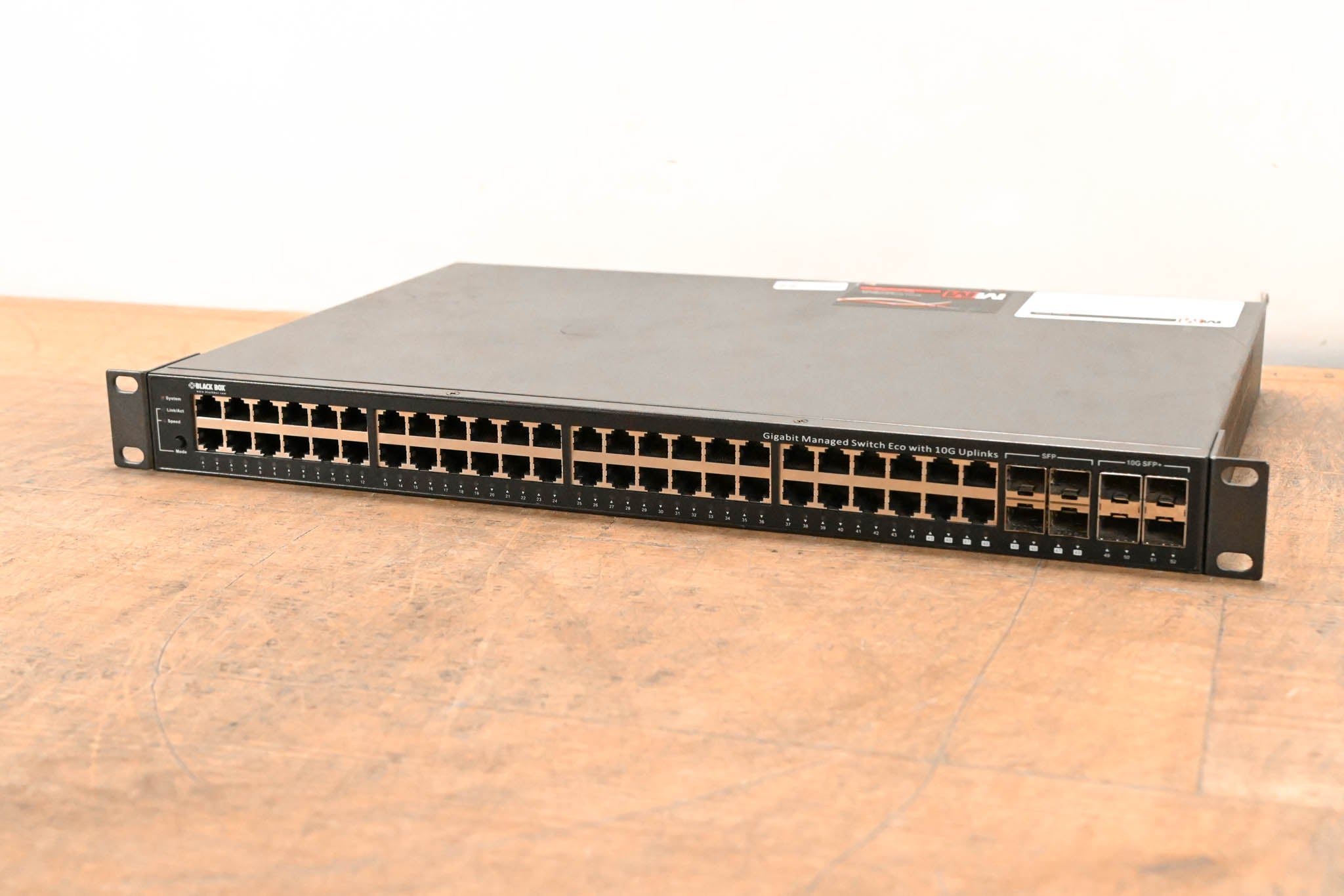 Black Box LGB5052A Gigabit Managed Switch Eco With 10G Uplinks