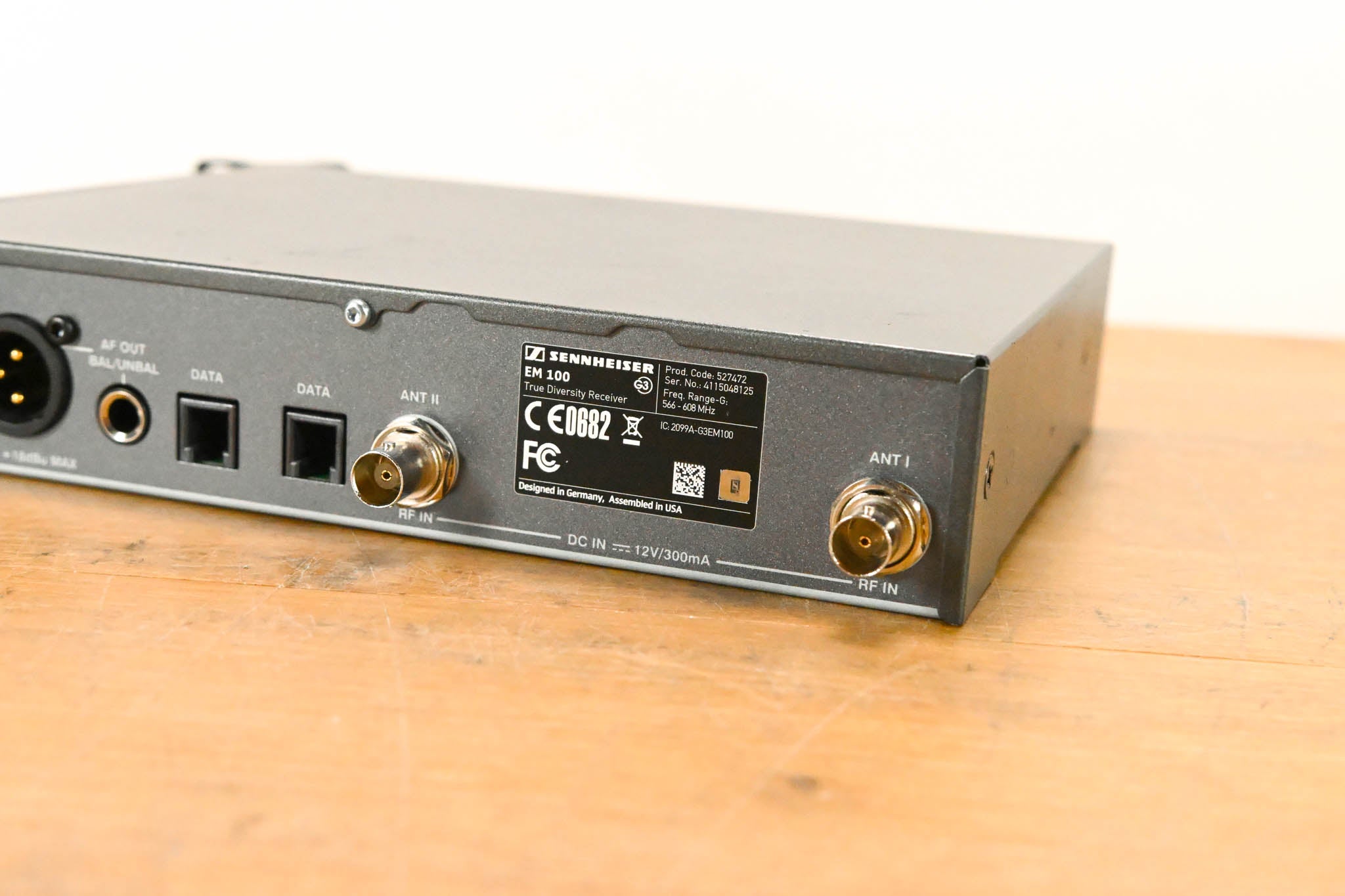 Sennheiser ew 100 G3 Bodypack Wireless System 566-608MHz NO POWER SUPPLY