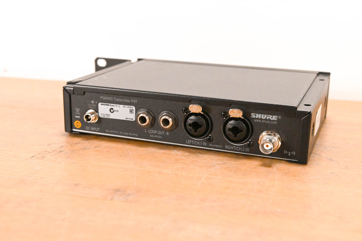 Shure PSM 900 Wireless IEM System L6 Band: 656-692 MHz (NO POWER SUPPLY)
