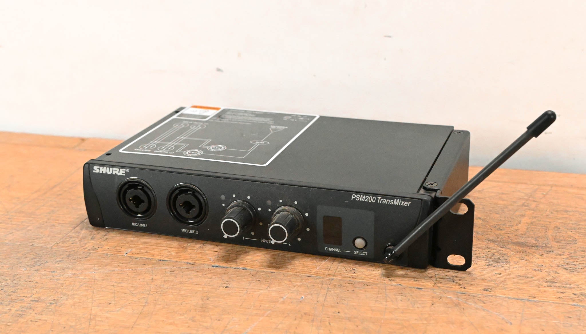 Shure P2T-H2 PSM200 IEM Wireless TransMixer - H2 Band (NO POWER SUPPLY)