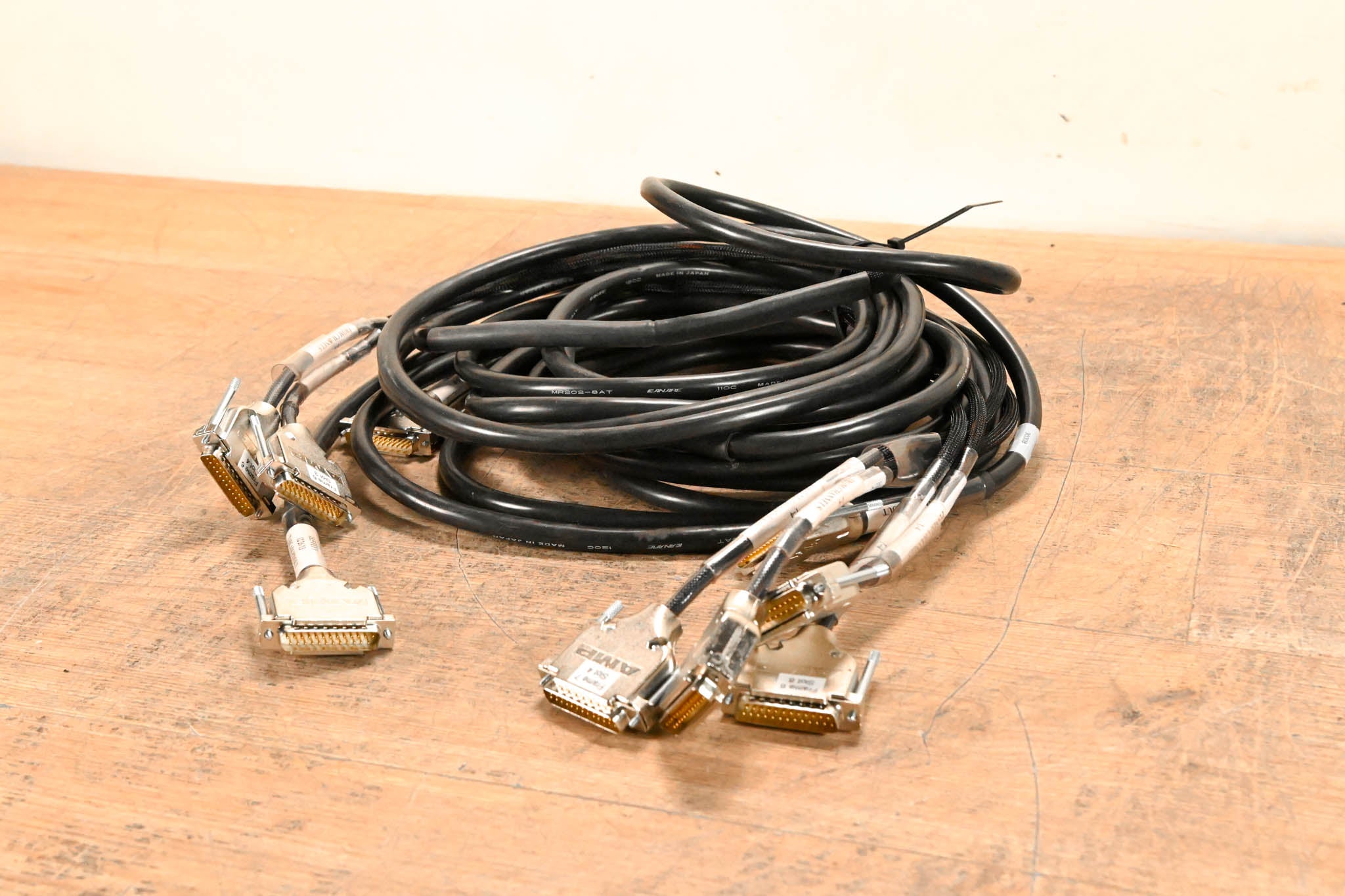 Unbranded DB25IM to (2)DB25IM TASCAM Pinout - 13.5' (Pack of 3)
