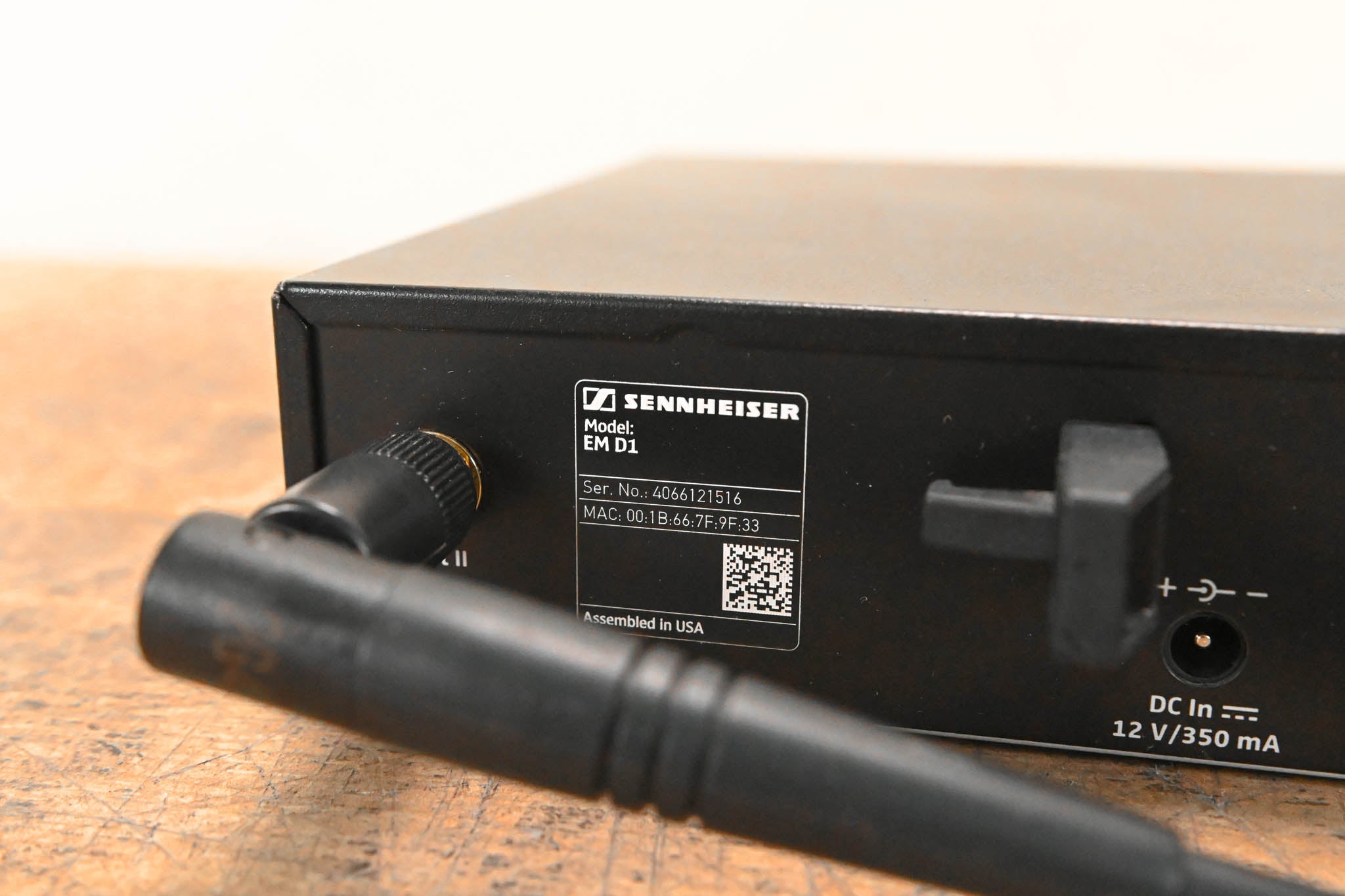 Sennheiser ew D1-845-S Digital Handheld Wireless System NO POWER SUPPLY