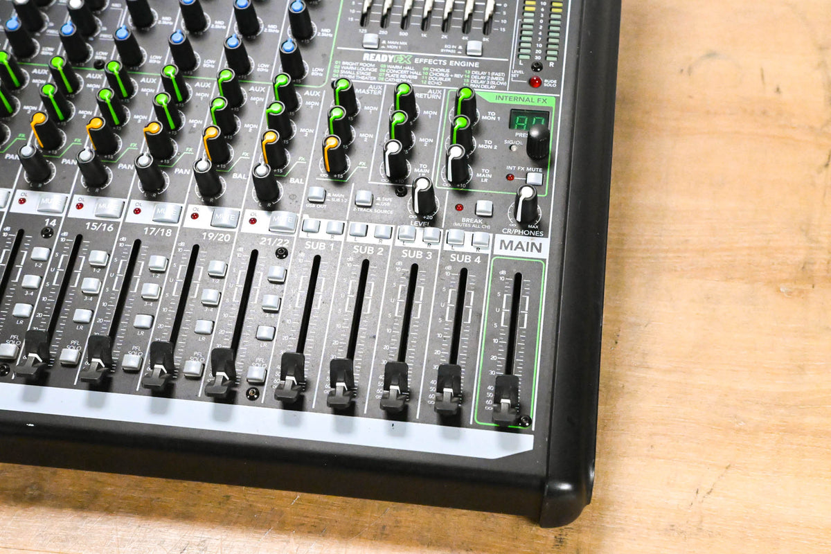 Mackie ProFX22v2 22-Channel Audio Mixer with USB and Effects