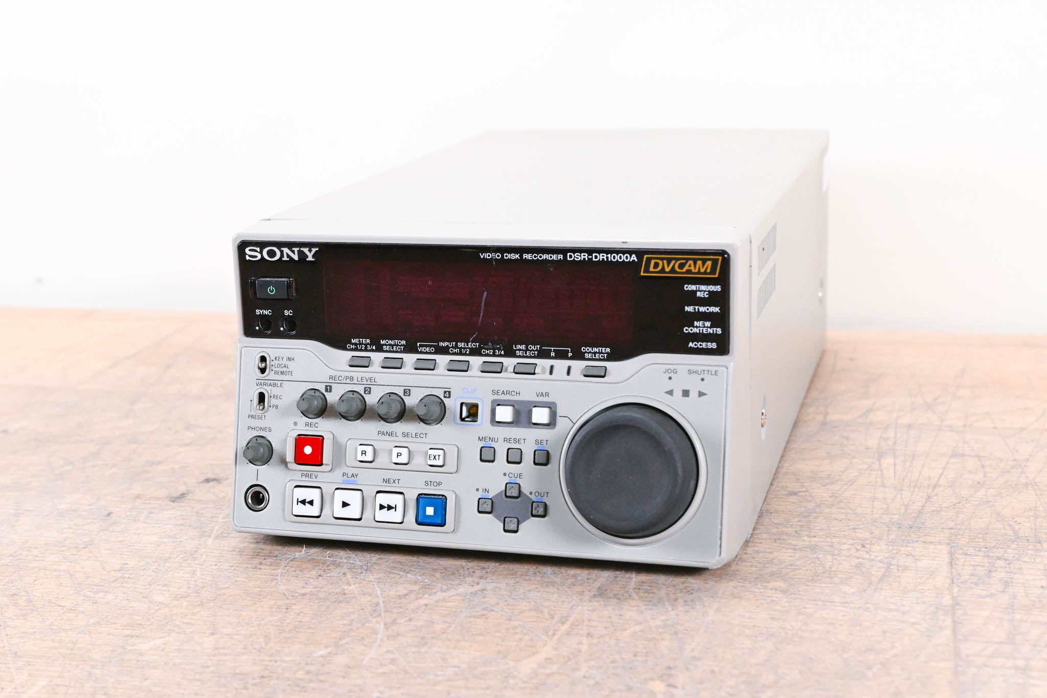 Sony DSR-DR1000A DVCAM Hard Disk Drive Recorder