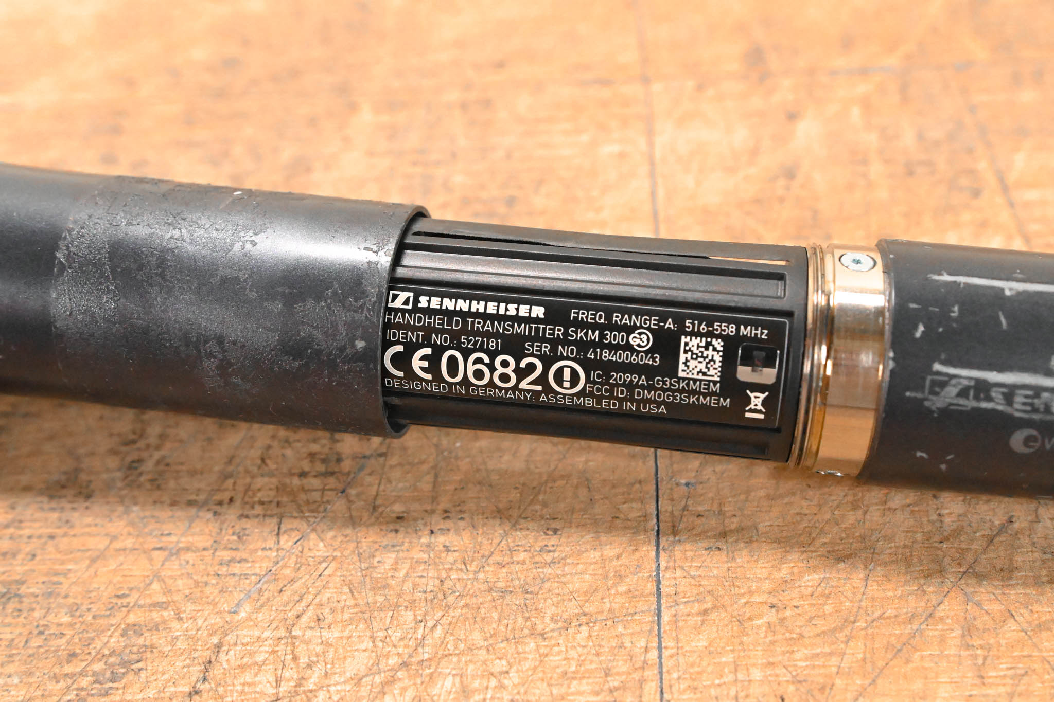 Sennheiser ew 300 G3 Handheld Wireless System - A Range NO POWER SUPPLY