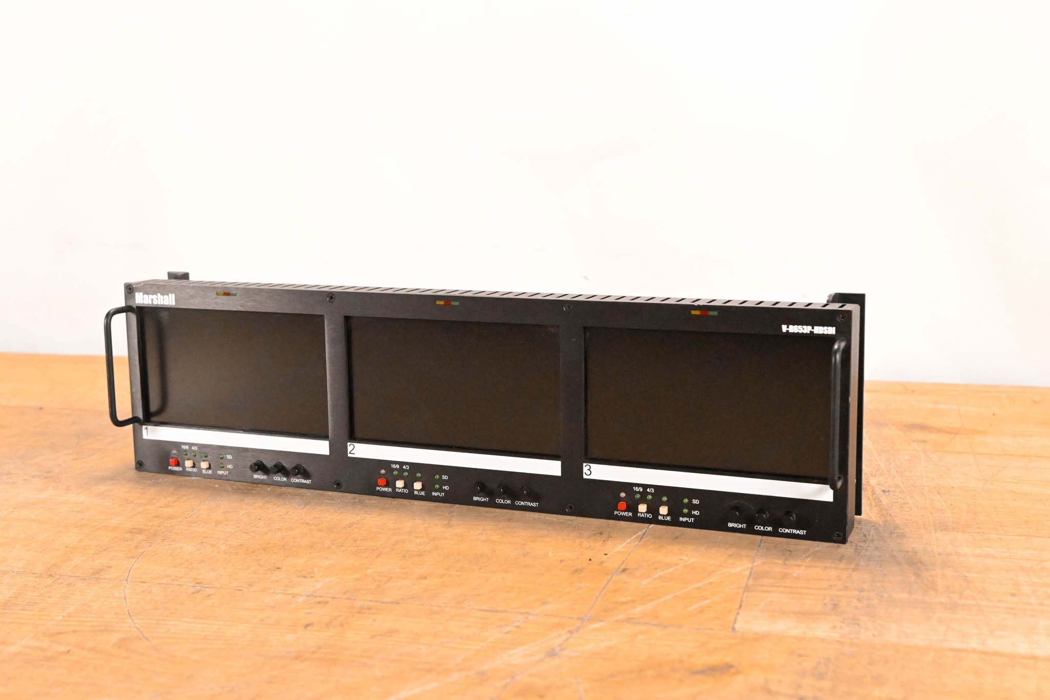 Marshall V-R653P-HDSDI Triple Serial Digital HD/SD Monitor Set (NO PSU)