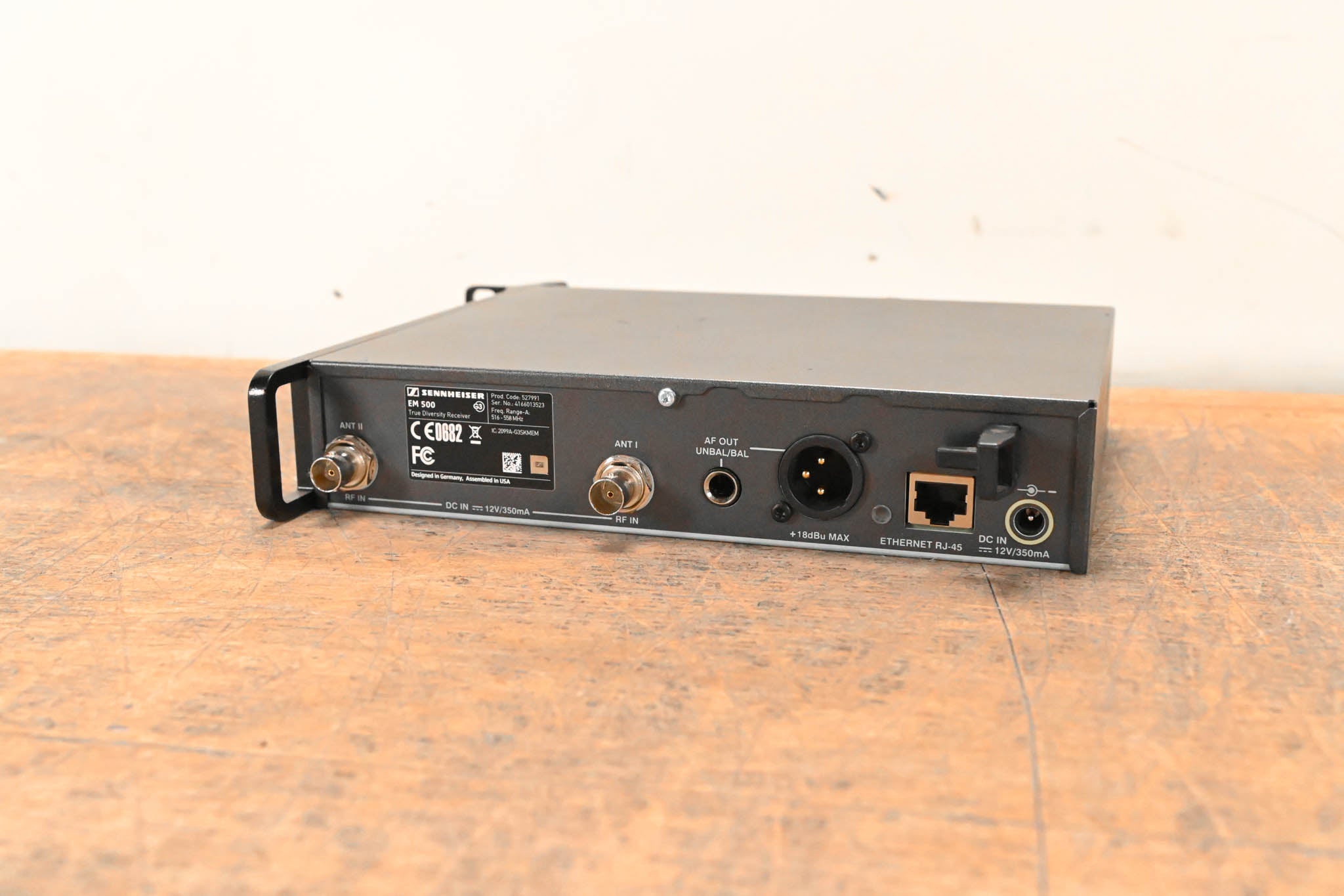 Sennheiser ew 500 G3 Handheld Wireless System - A Range NO POWER SUPPLY