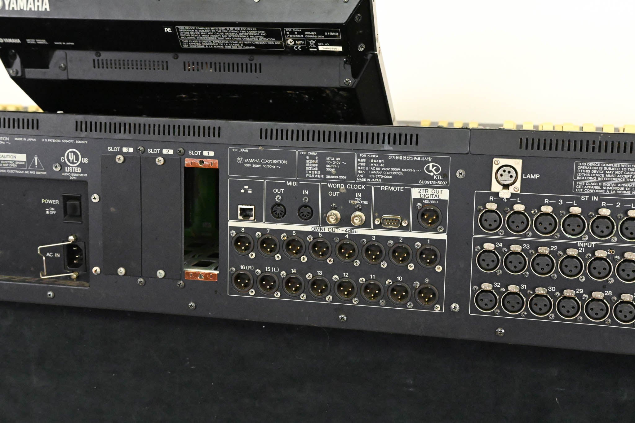 Yamaha M7CL-48 48-Channel Digital Audio Mixing Console with Road Case