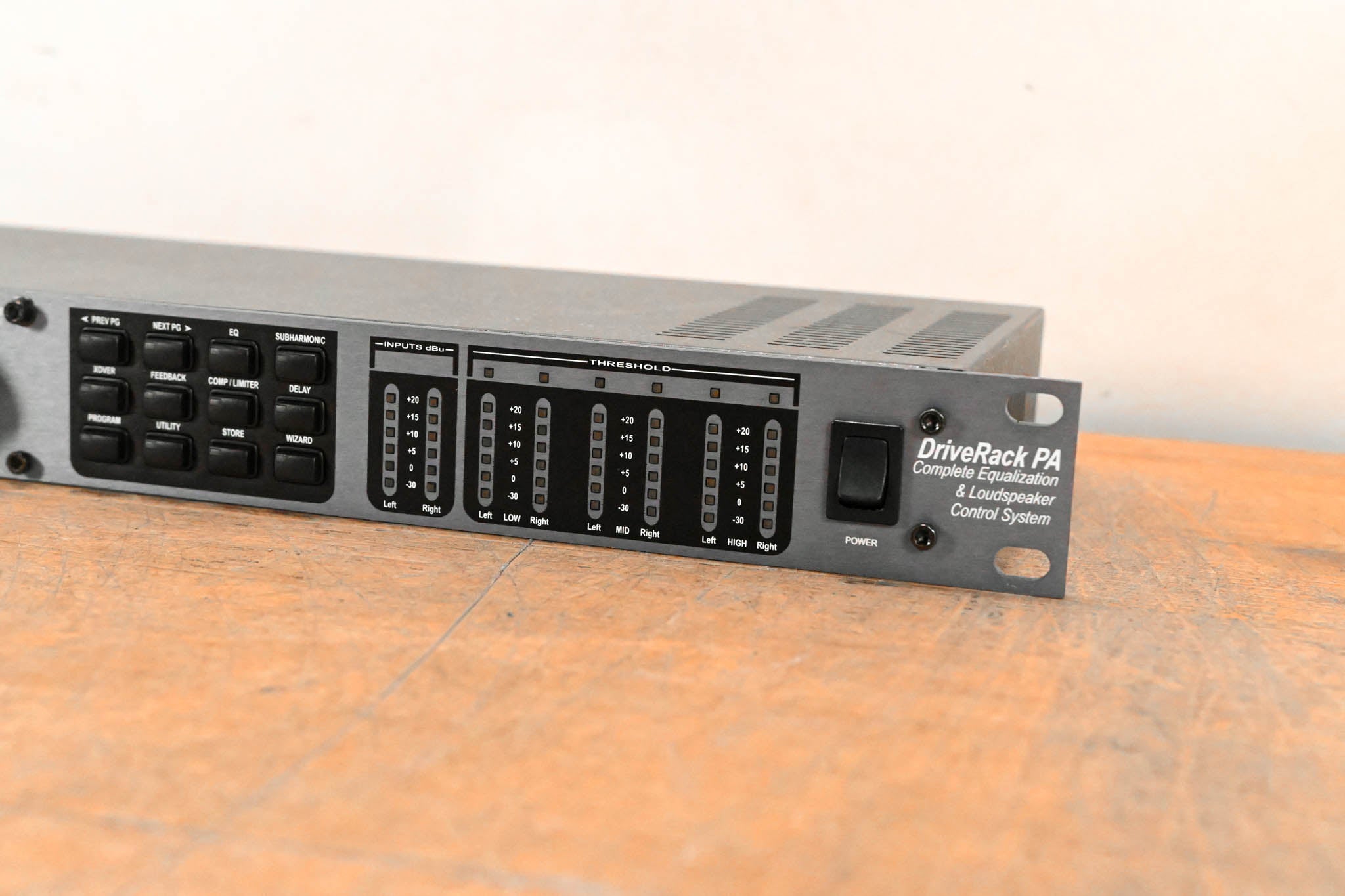 dbx DriveRack PA Complete Equalization and Loudspeaker Control System
