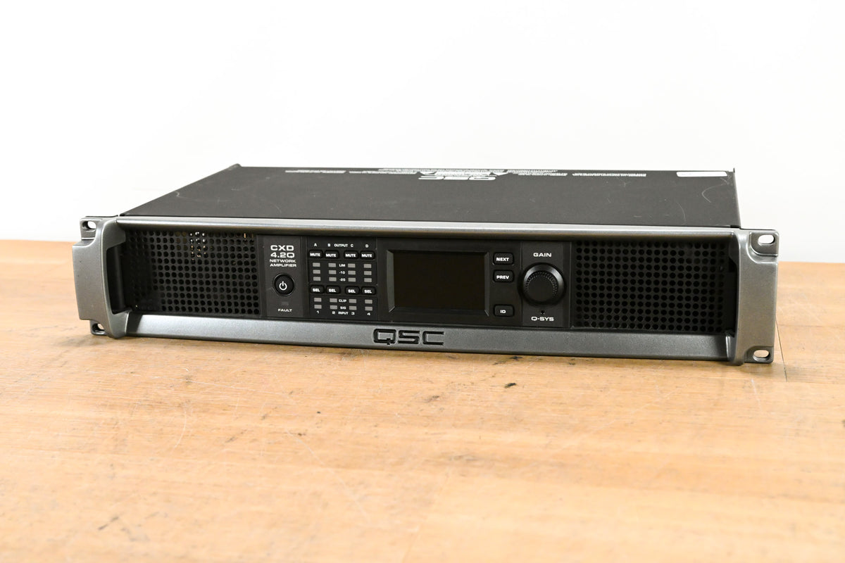 QSC CXD4.2Q 4-Channel, 2000W Network Amplifier