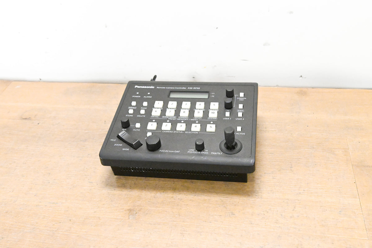 Panasonic AW-RP50 Compact Remote Camera Controller (NO POWER SUPPLY)