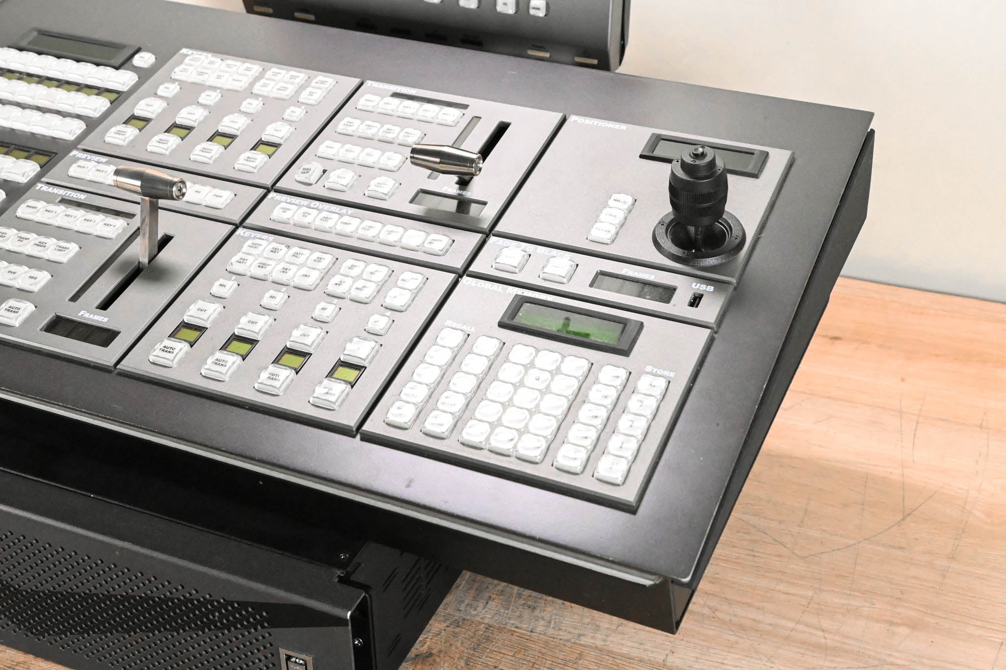 Ross Vision QMD 2 M/E Video Switcher with Vision 2 Panel and Touchscreen