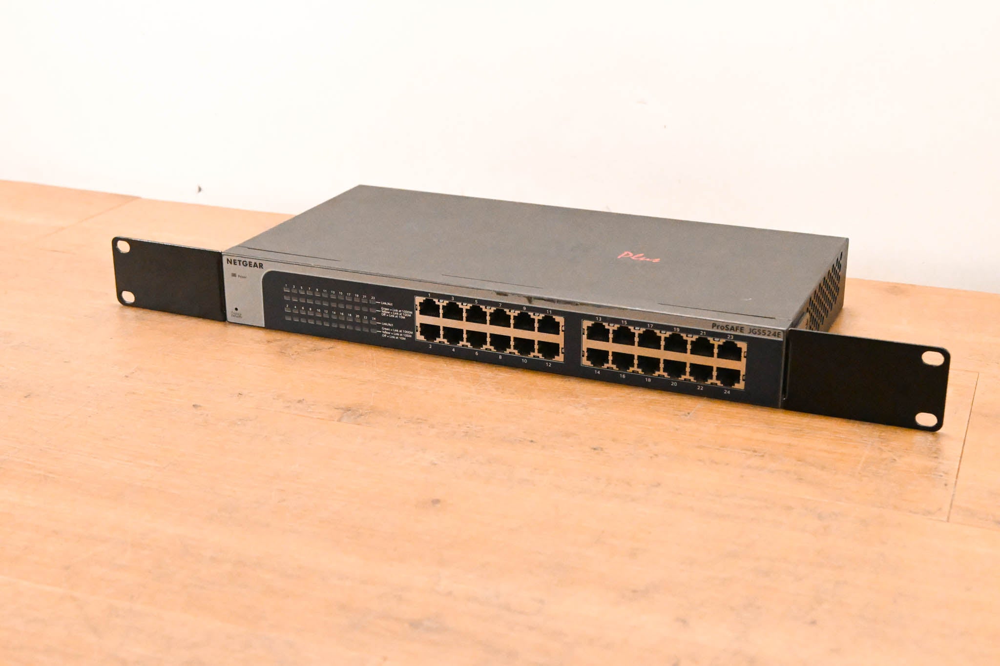 NETGEAR JGS524Ev2 ProSAFE Plus Switch 24-Port Gigabit Switch