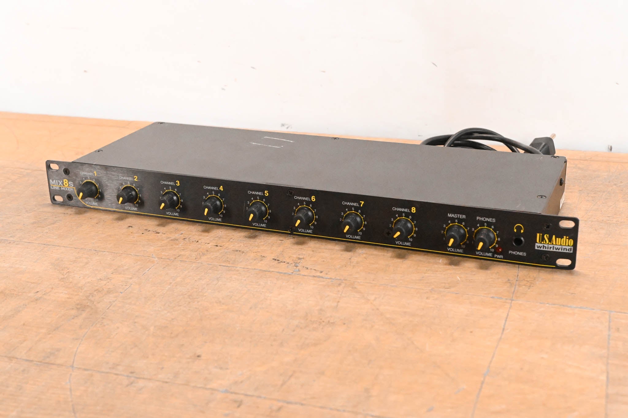 U.S. Audio Whirlwind MIX-8S 8-Channel Stereo Line Mixer