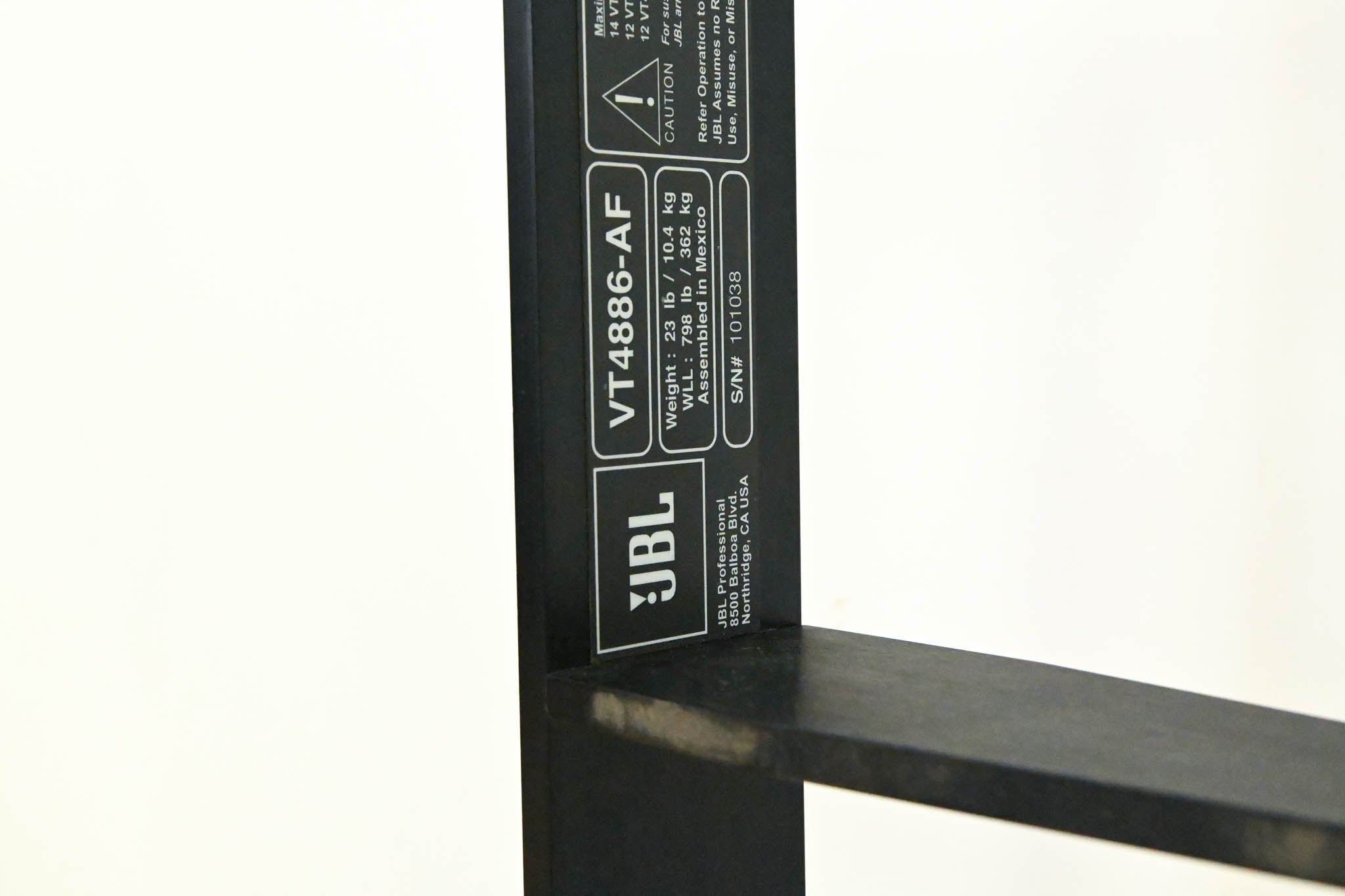 JBL VT4886-AF Array Frame for VT4886 Line Array Loudspeakers