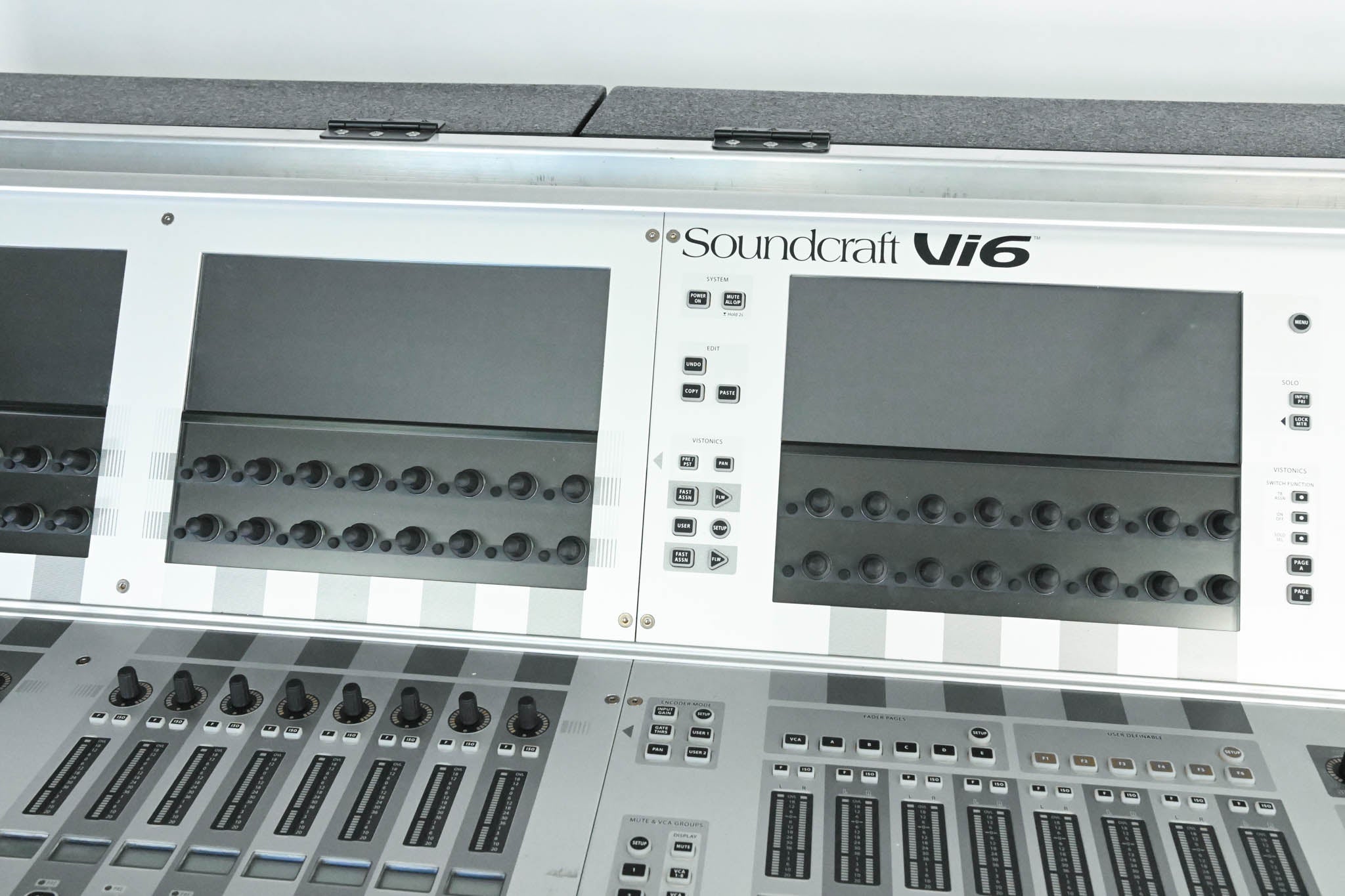 Soundcraft Vi6 Console with Local Rack, Stage Box, and Breakout Box