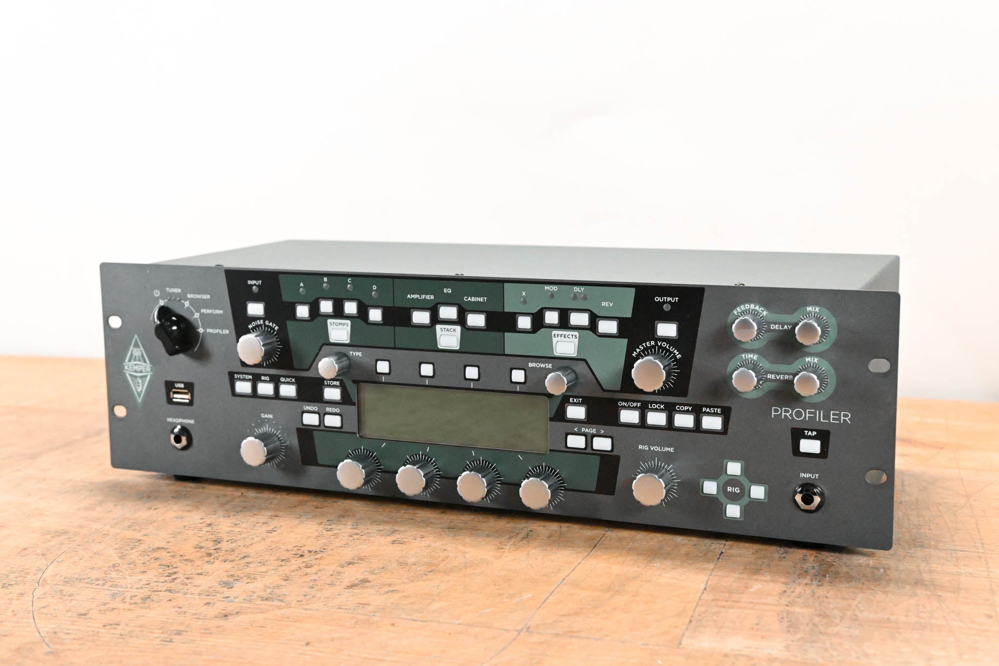Kemper Profiler Rack Rackmount Profiling Amp Head