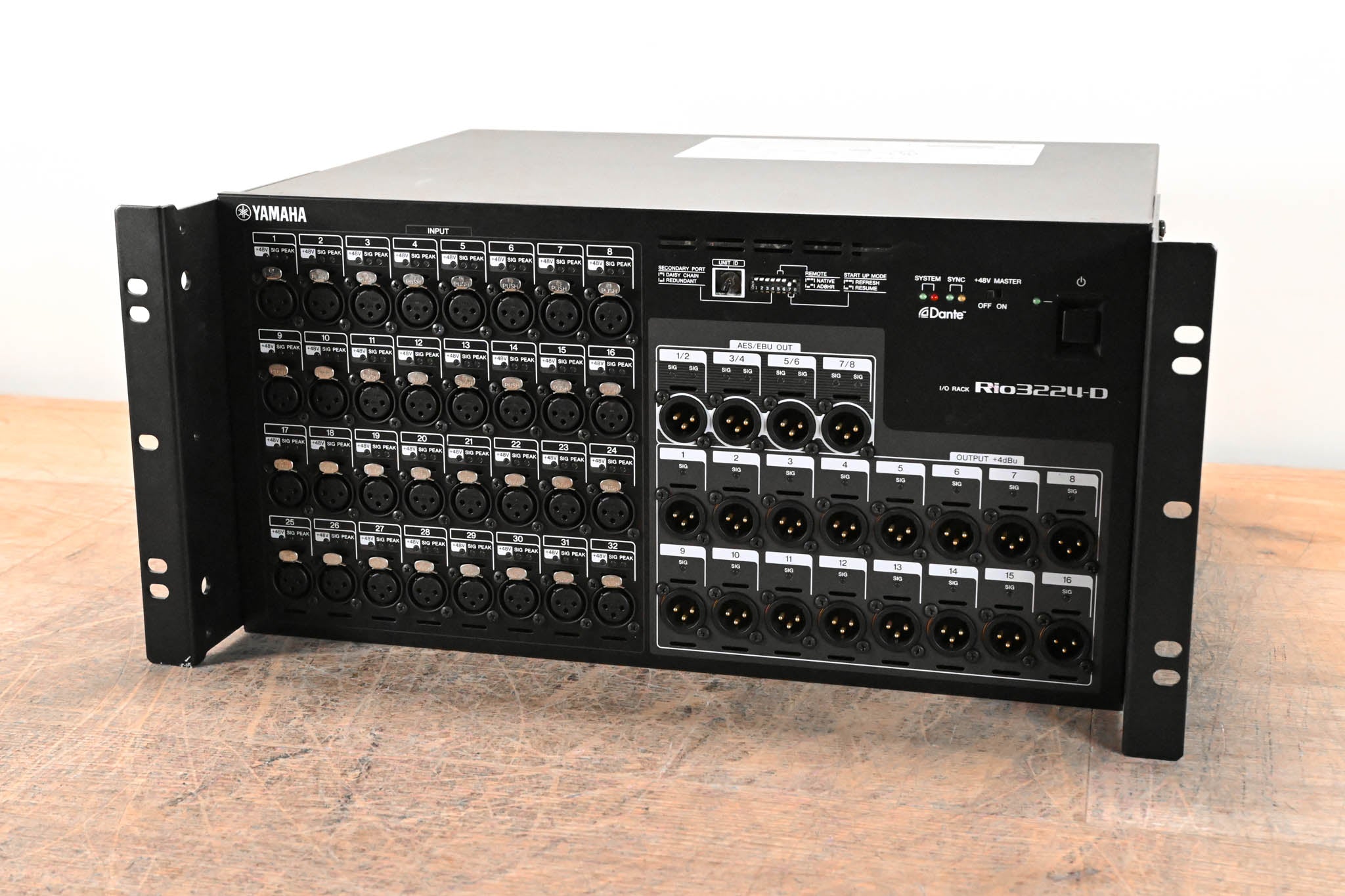 Yamaha Rio3224-D Rio Series 32x16 Remote Stage Box