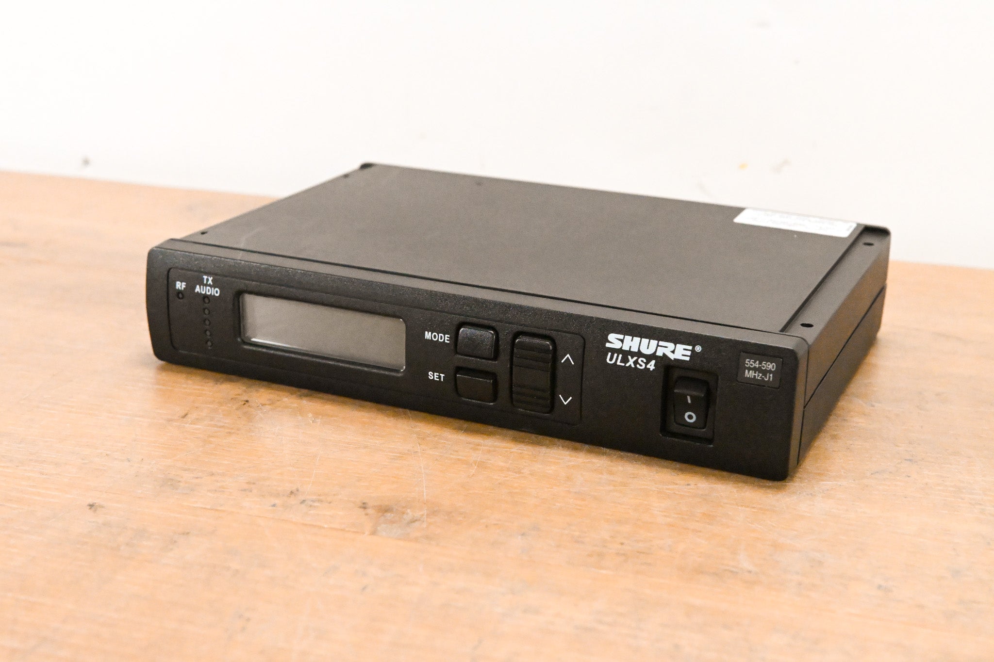 Shure ULXS4 Wireless Receiver - J1 Band: 554-590 MHz (NO POWER SUPPLY)