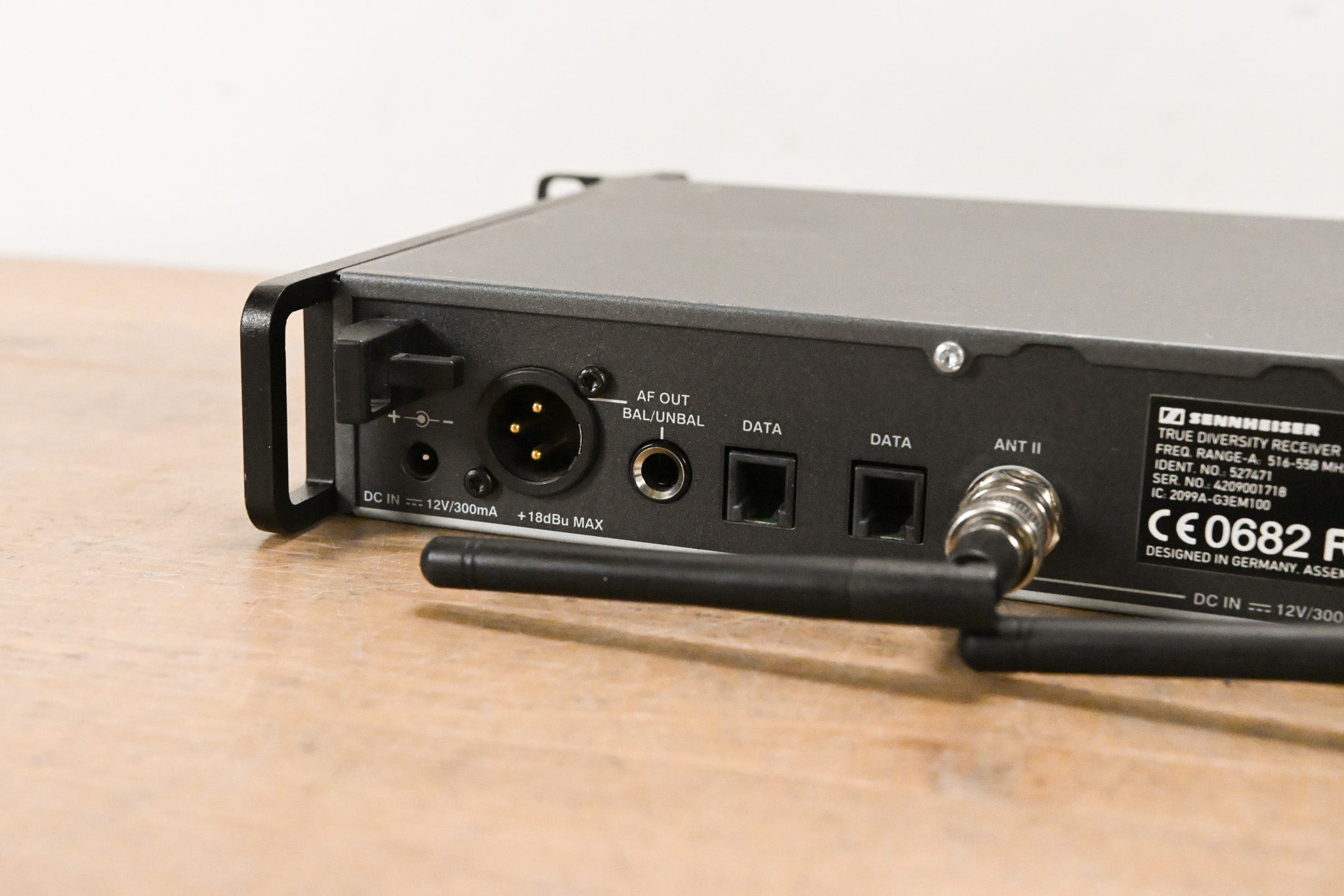 Sennheiser EM 100 G3 Wireless Receiver - 516-558 MHz (NO POWER SUPPLY)