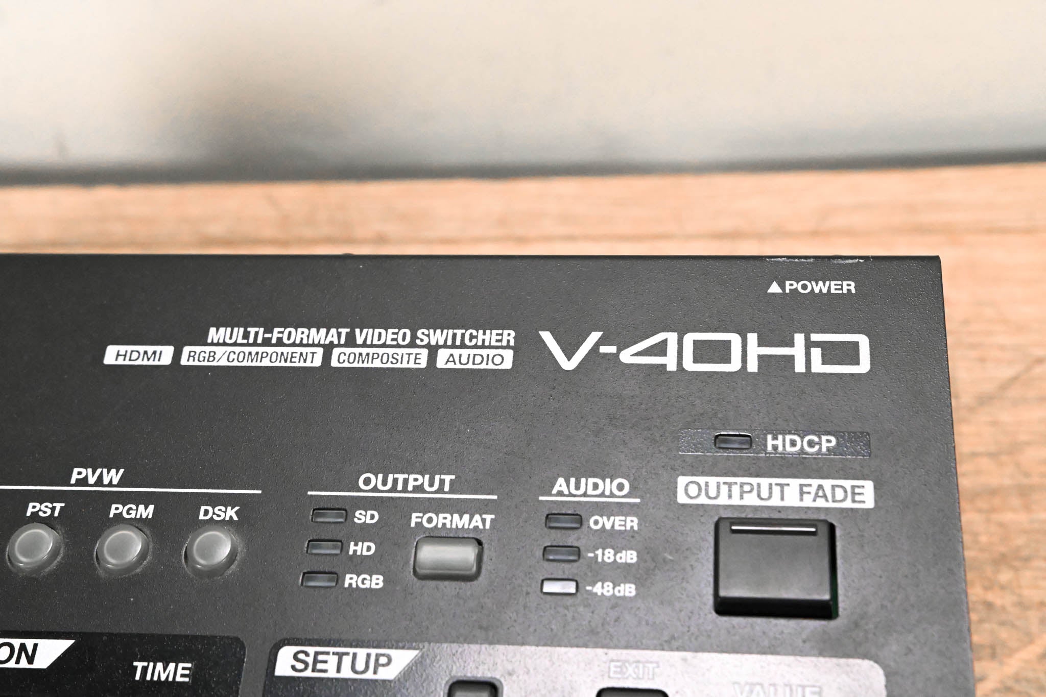 Roland V-40HD Multi-Format Video Switcher (NO POWER SUPPLY)