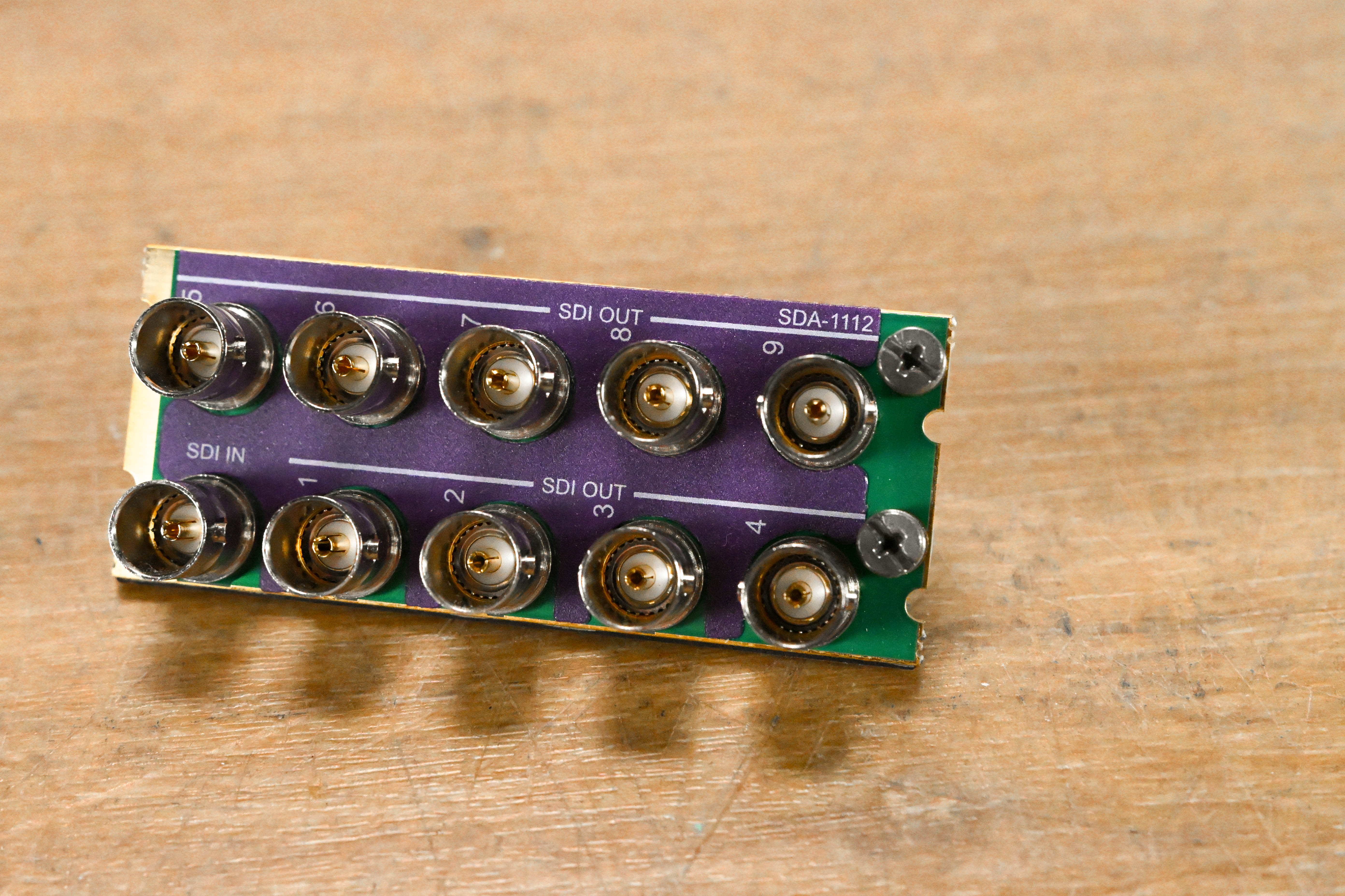 Miranda SDA-1112 Rear I/O Module for Densité Frame