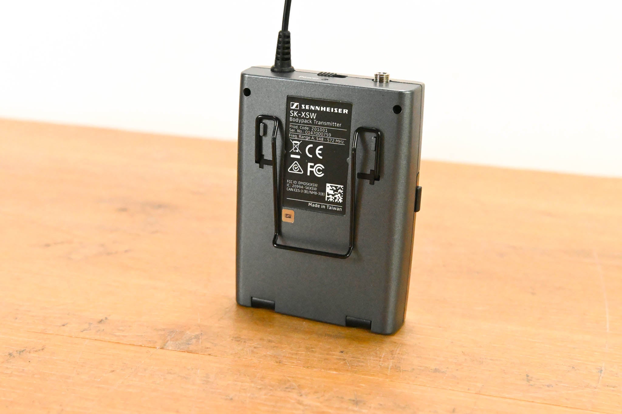 Sennheiser EM 10 Receiver w/ SK-XSW Bodypack - 548-572 MHz (NO PSU)