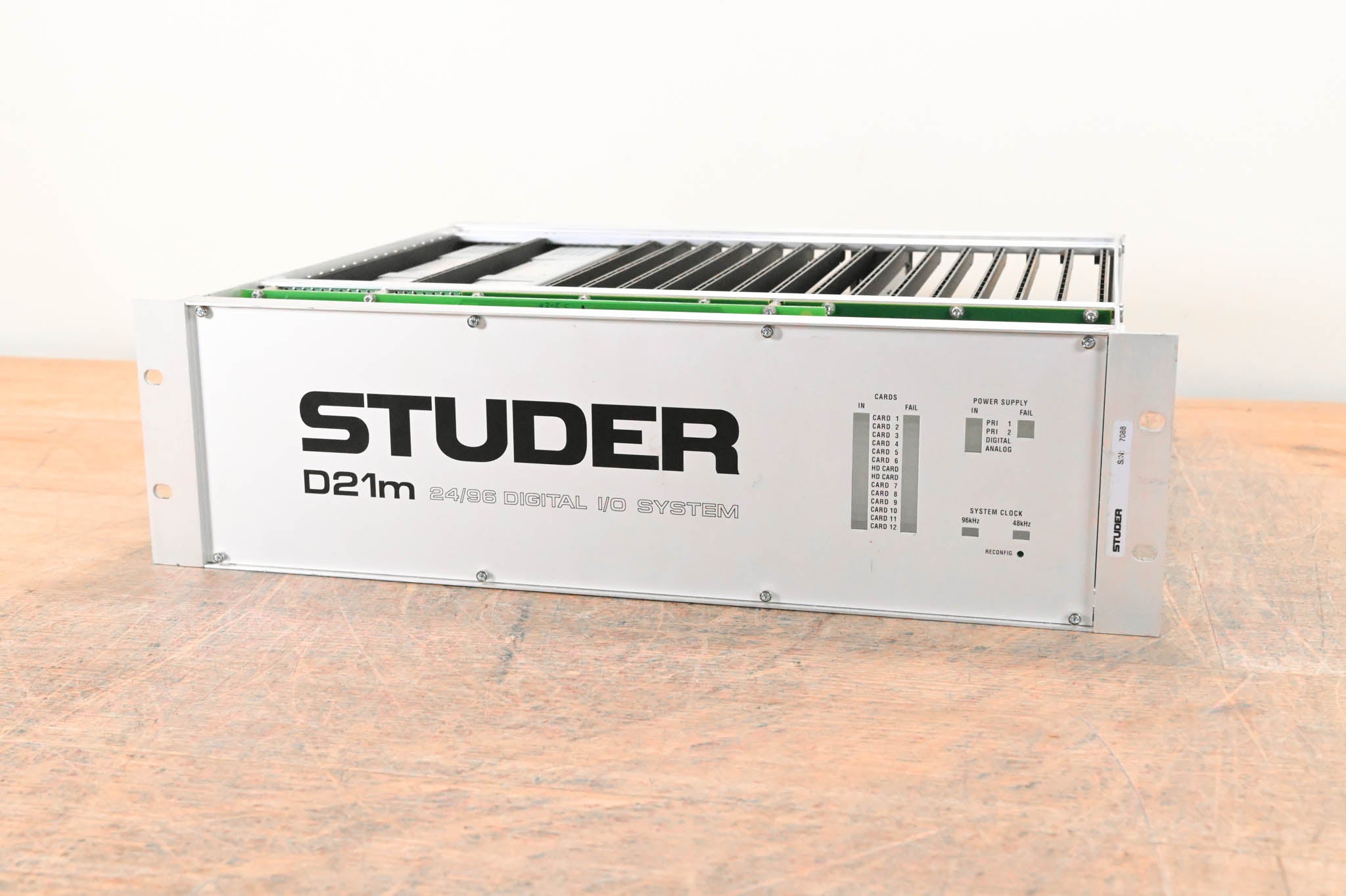 Studer D21m Modular I/O System with Madi HD Link Card