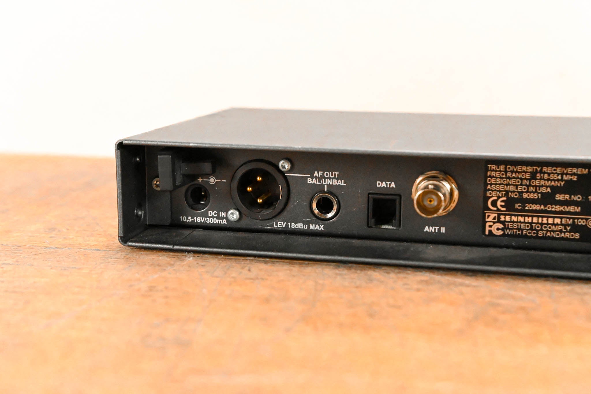 Sennheiser ew 100 G2 Bodypack Wireless System 518-554MHz NO POWER SUPPLY