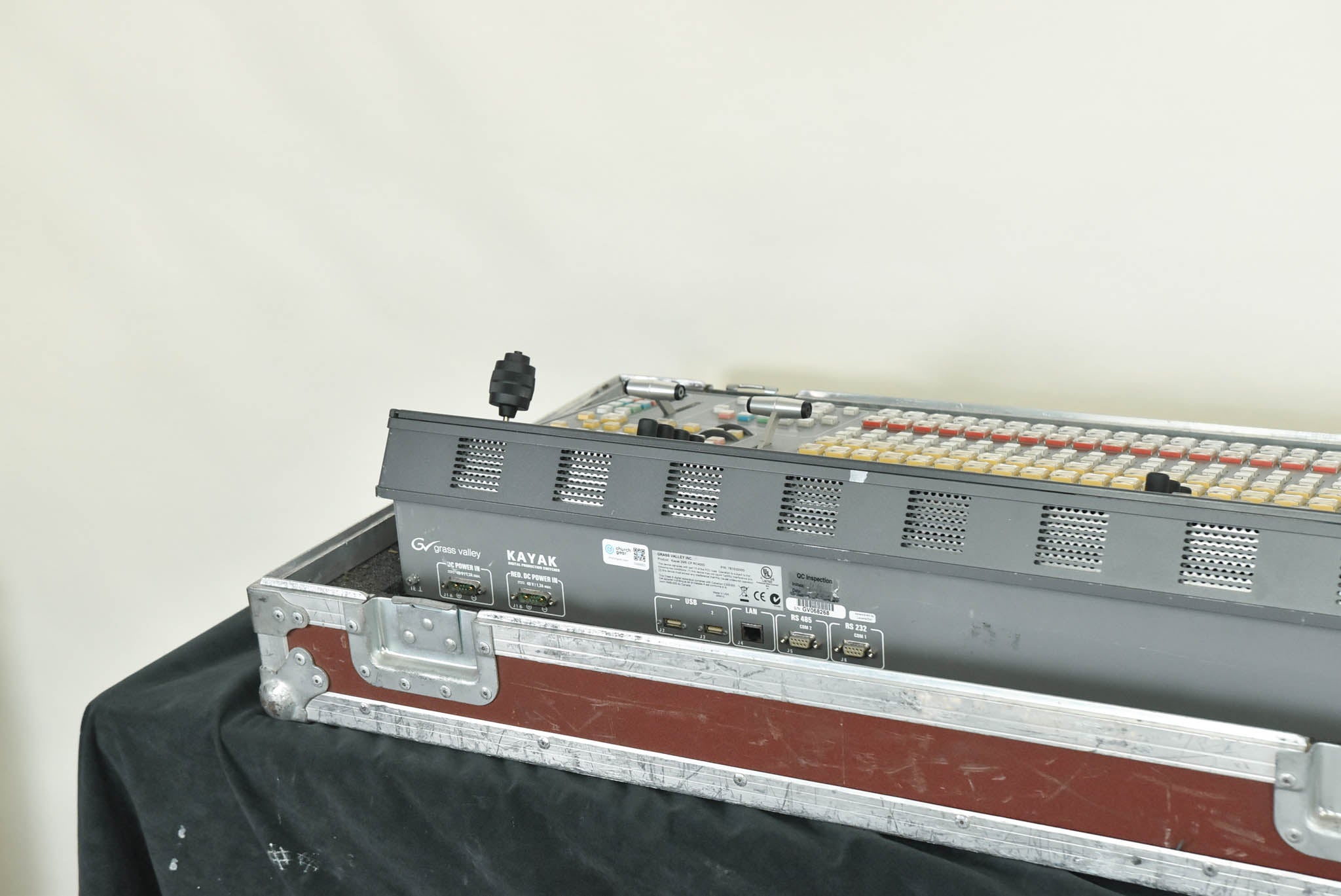 Grass Valley Kayak 2ME CP RC400 Control Panel with Case